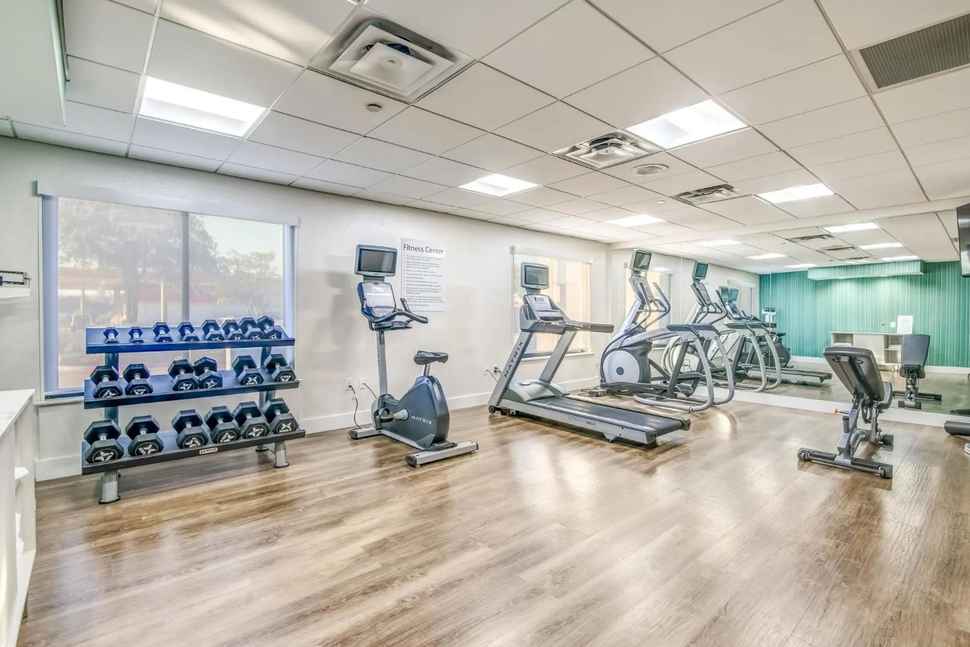 Fitness centre/facilities in Holiday Inn Express & Suites Longview North by IHG