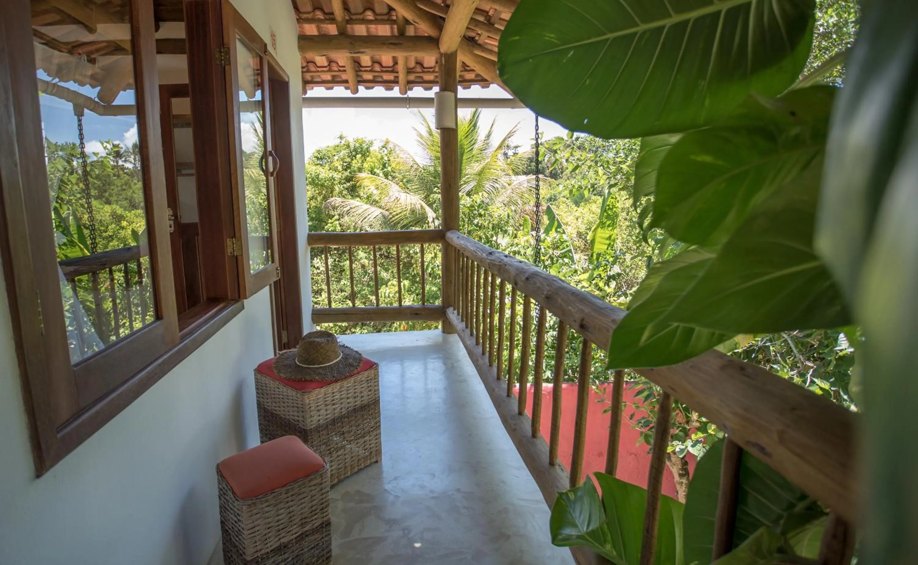 Seating area in Pousada Jardim Das Margaridas