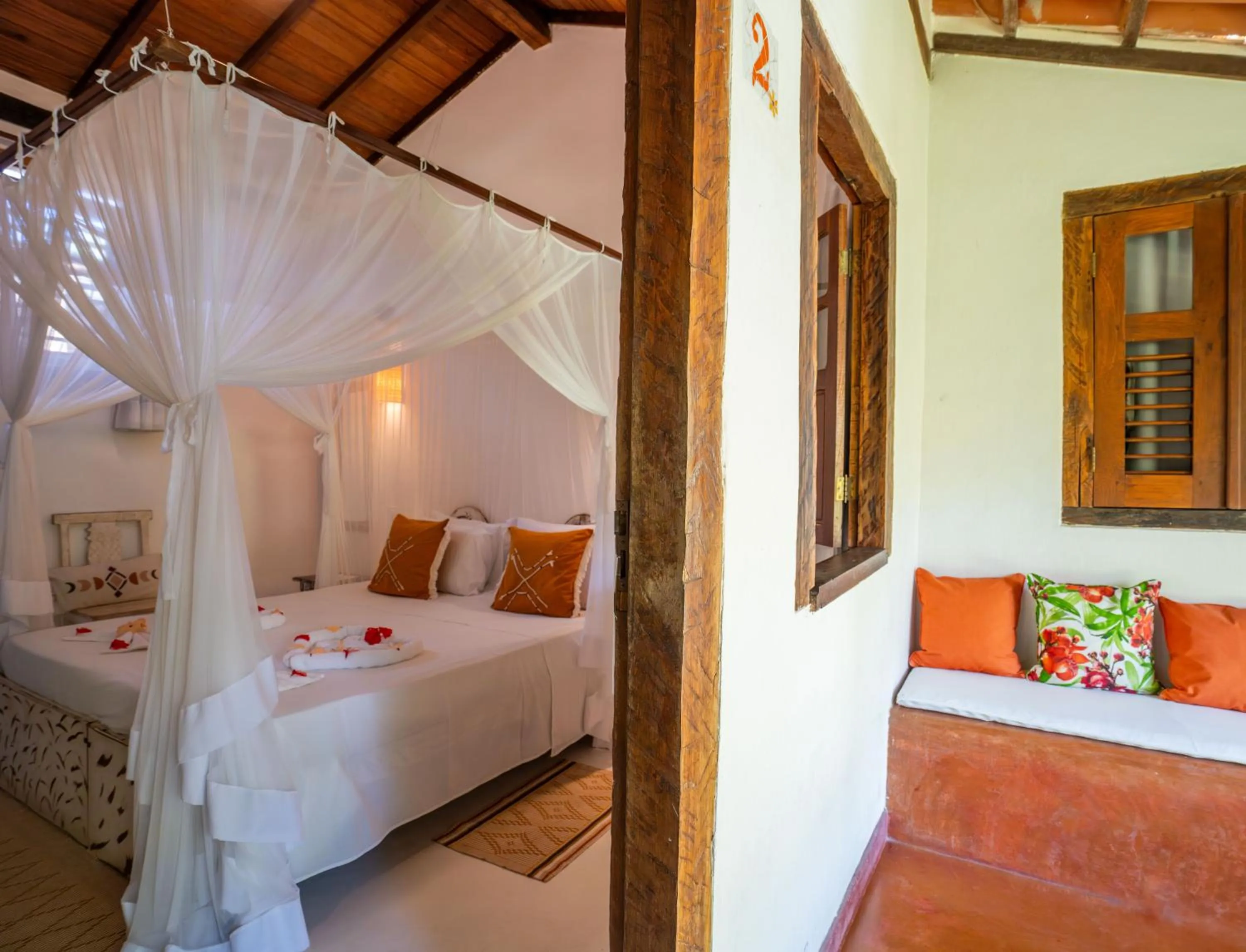 Photo of the whole room, Bed in Pousada Jardim Das Margaridas