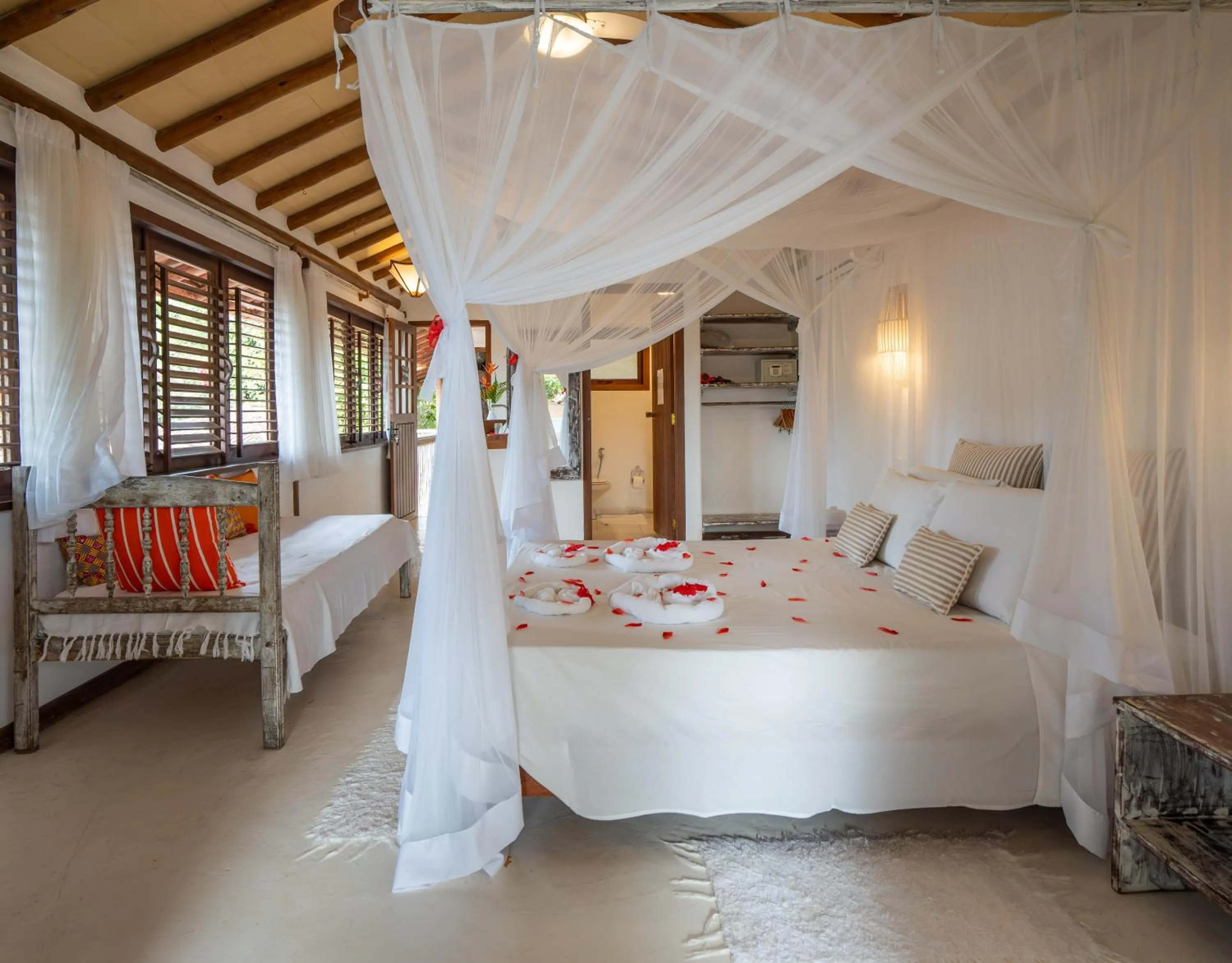 Photo of the whole room, Bed in Pousada Jardim Das Margaridas