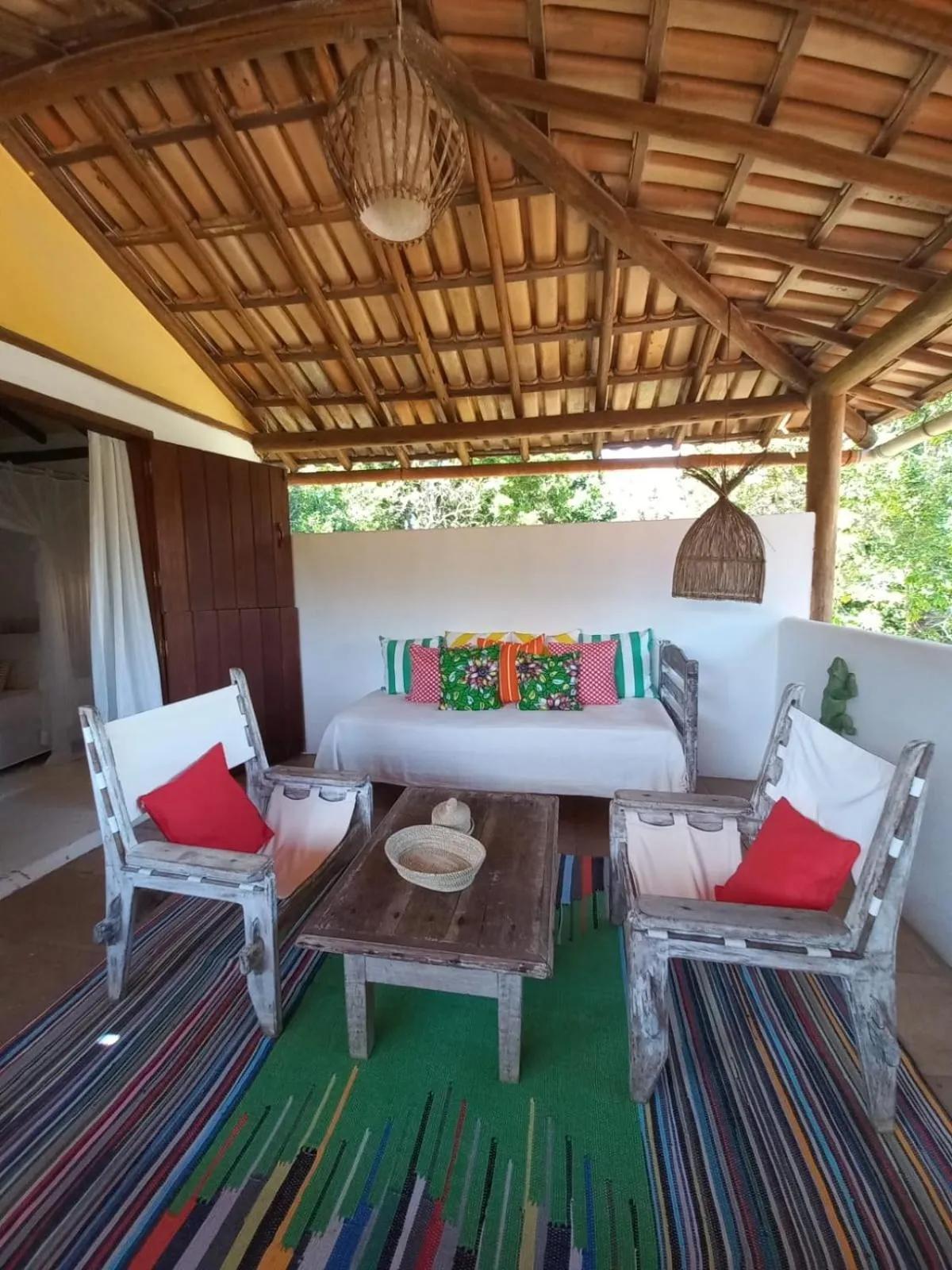Balcony/Terrace in Pousada Jardim Das Margaridas