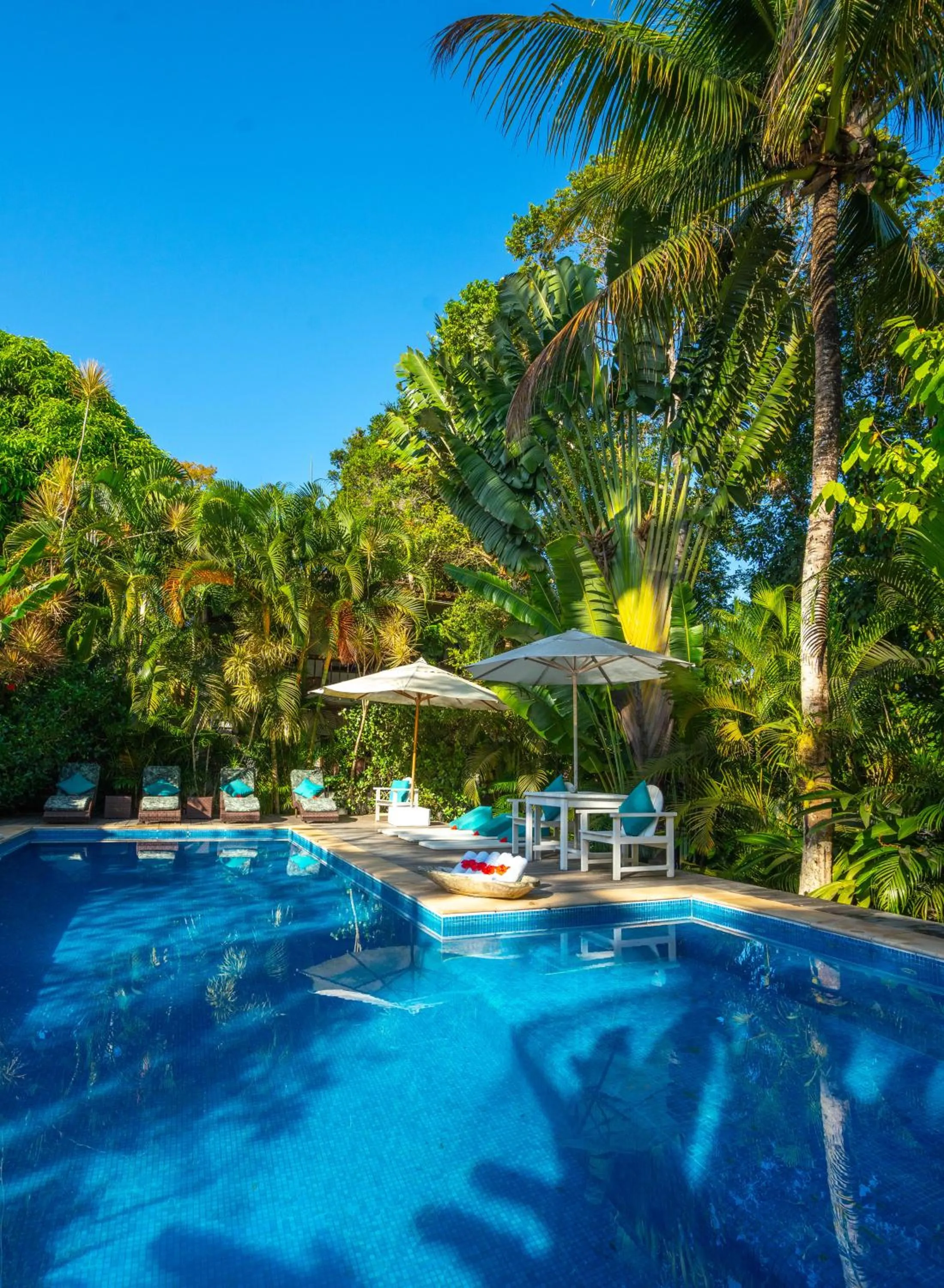 Swimming pool in Pousada Jardim Das Margaridas