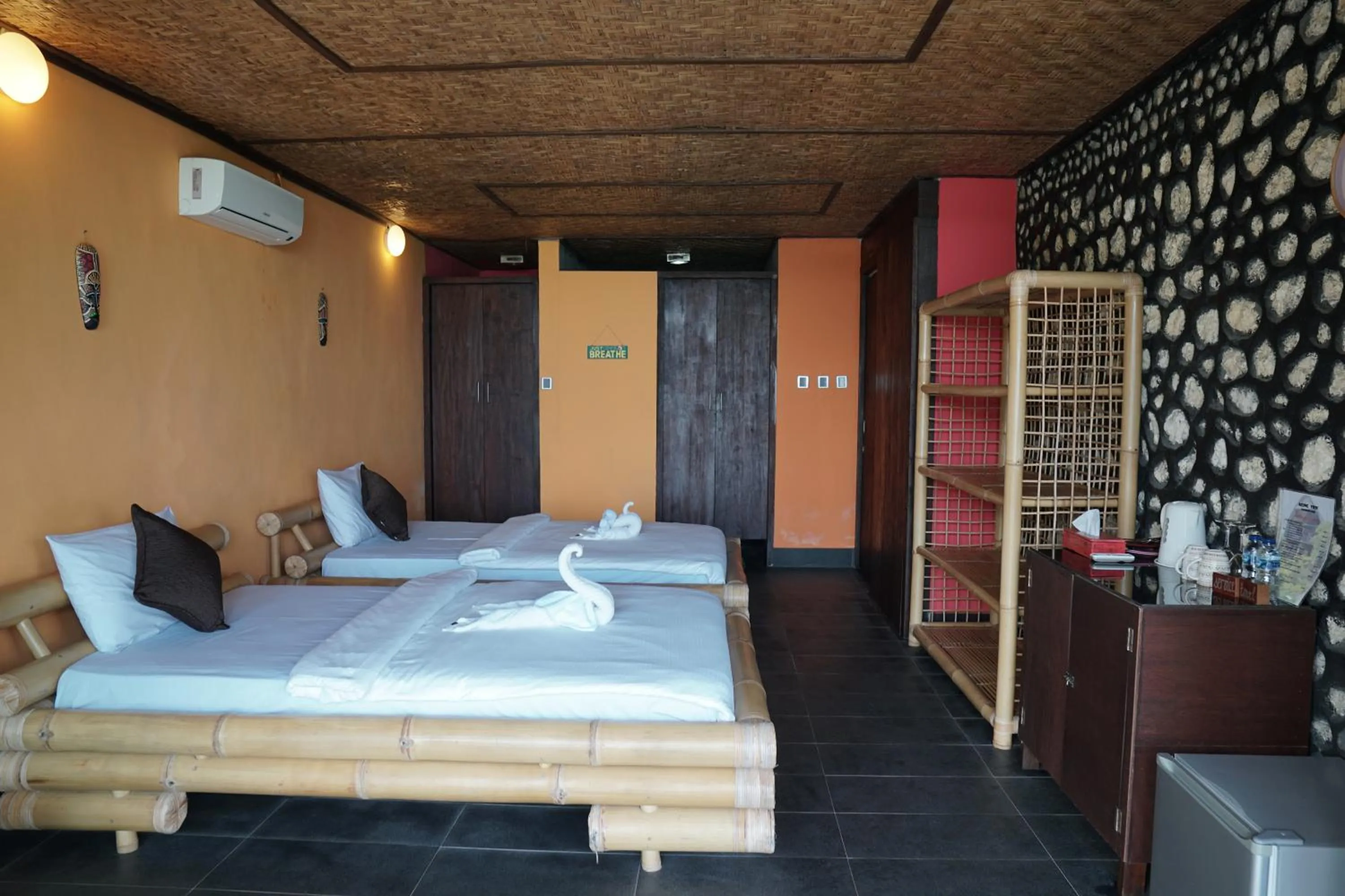 Bed in Agung View Villa, Nusa Penida