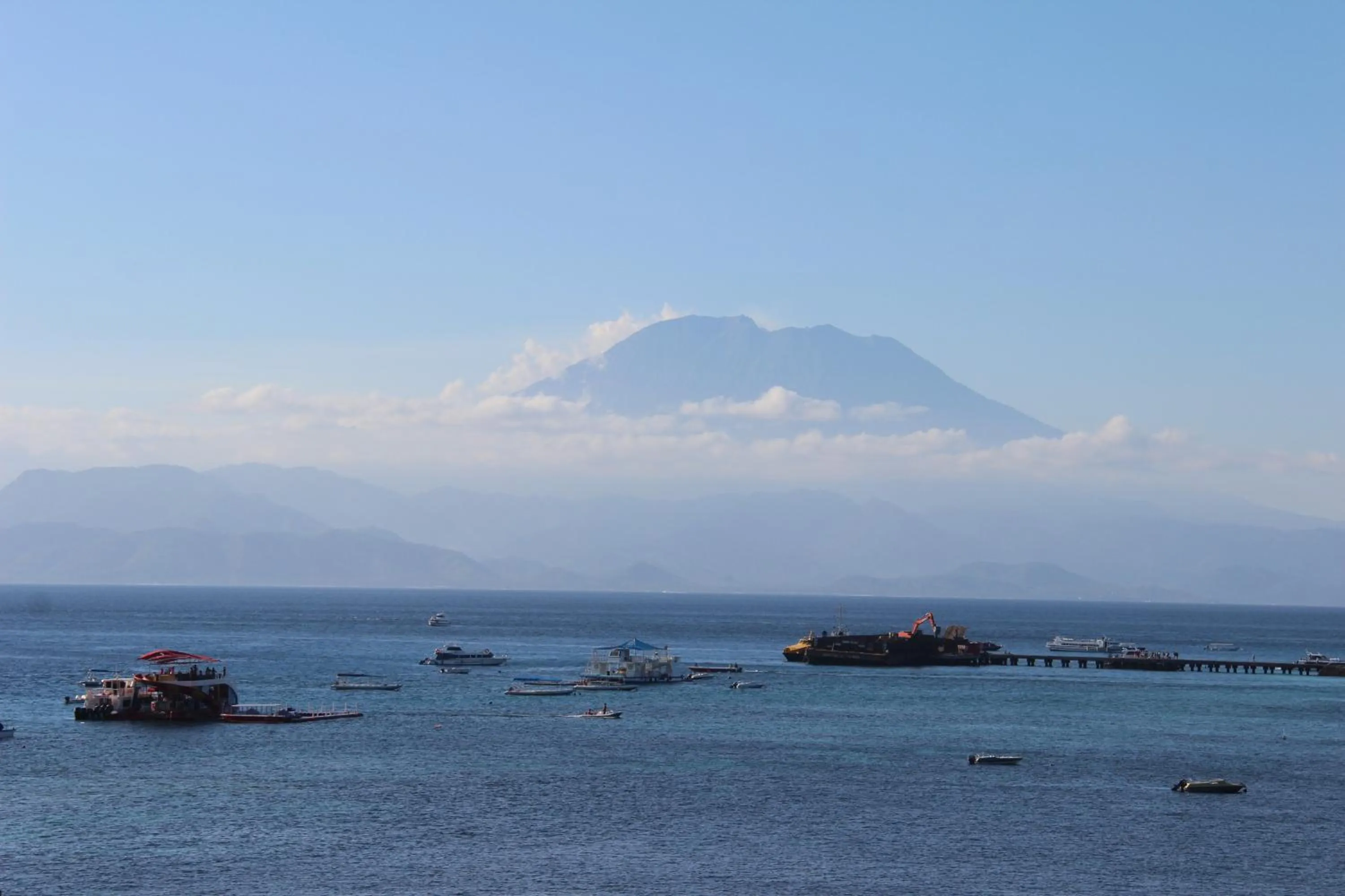 Sea view in Agung View Villa, Nusa Penida