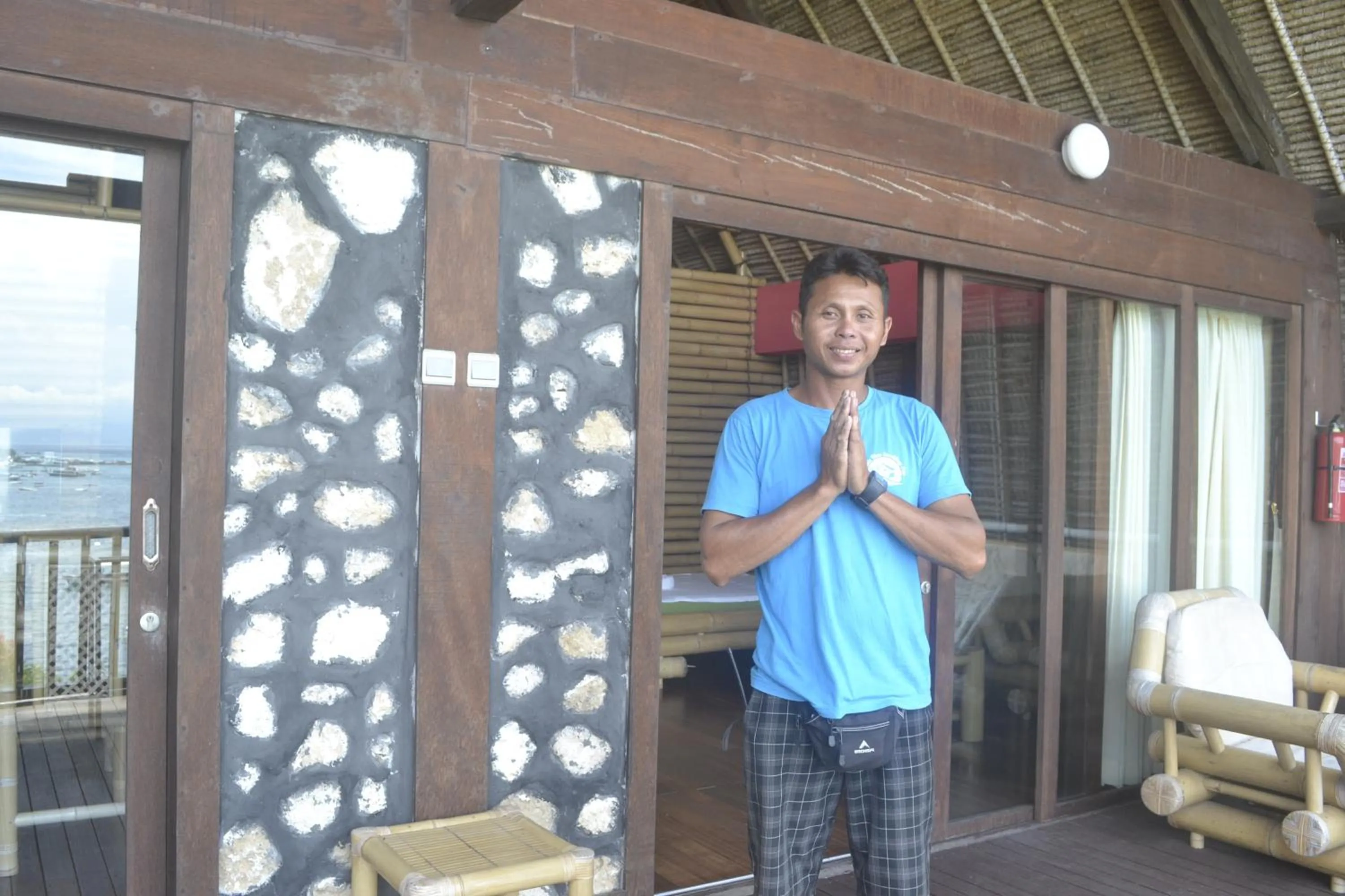 Staff in Agung View Villa, Nusa Penida