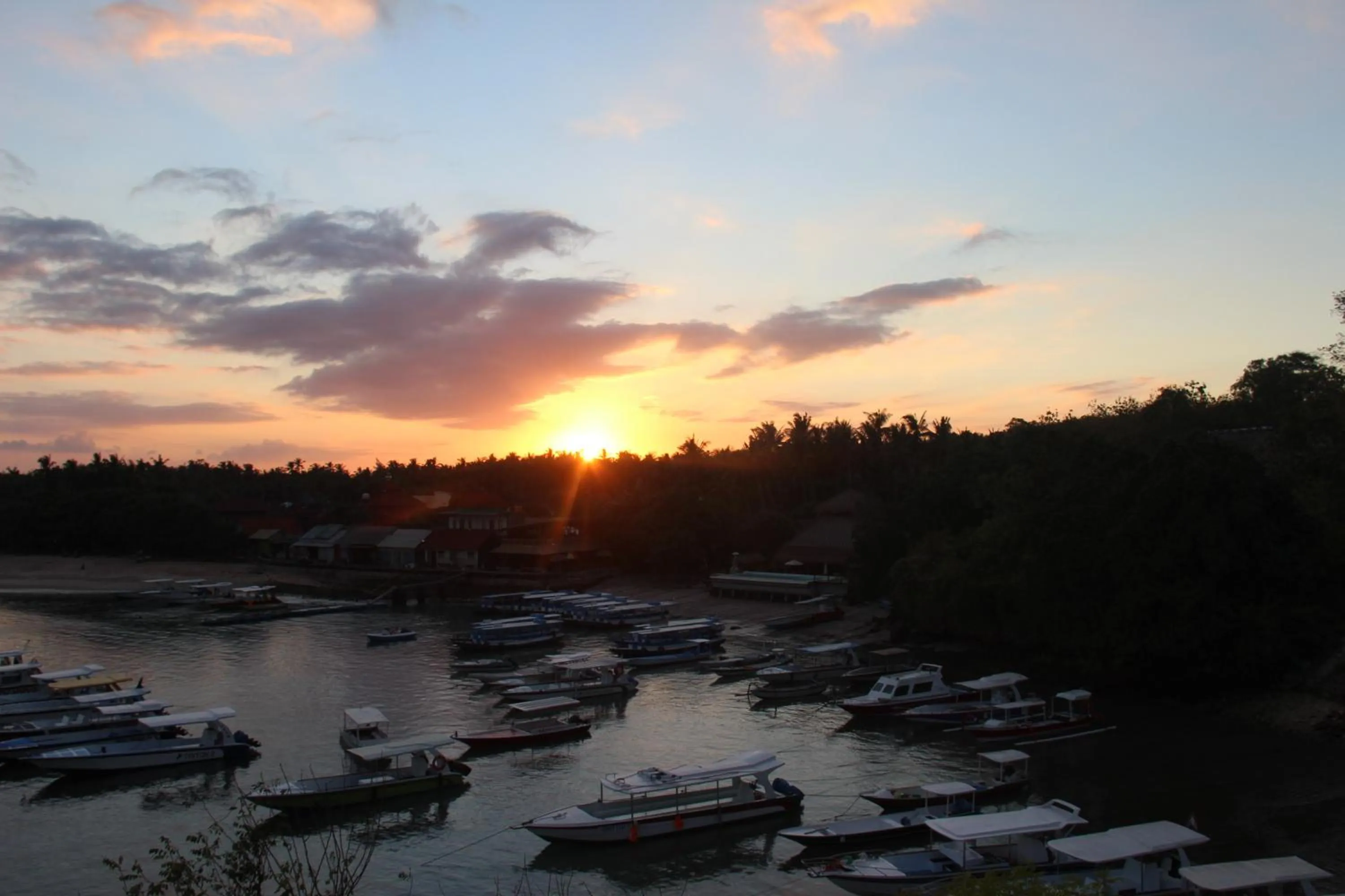 Sunrise in Agung View Villa, Nusa Penida