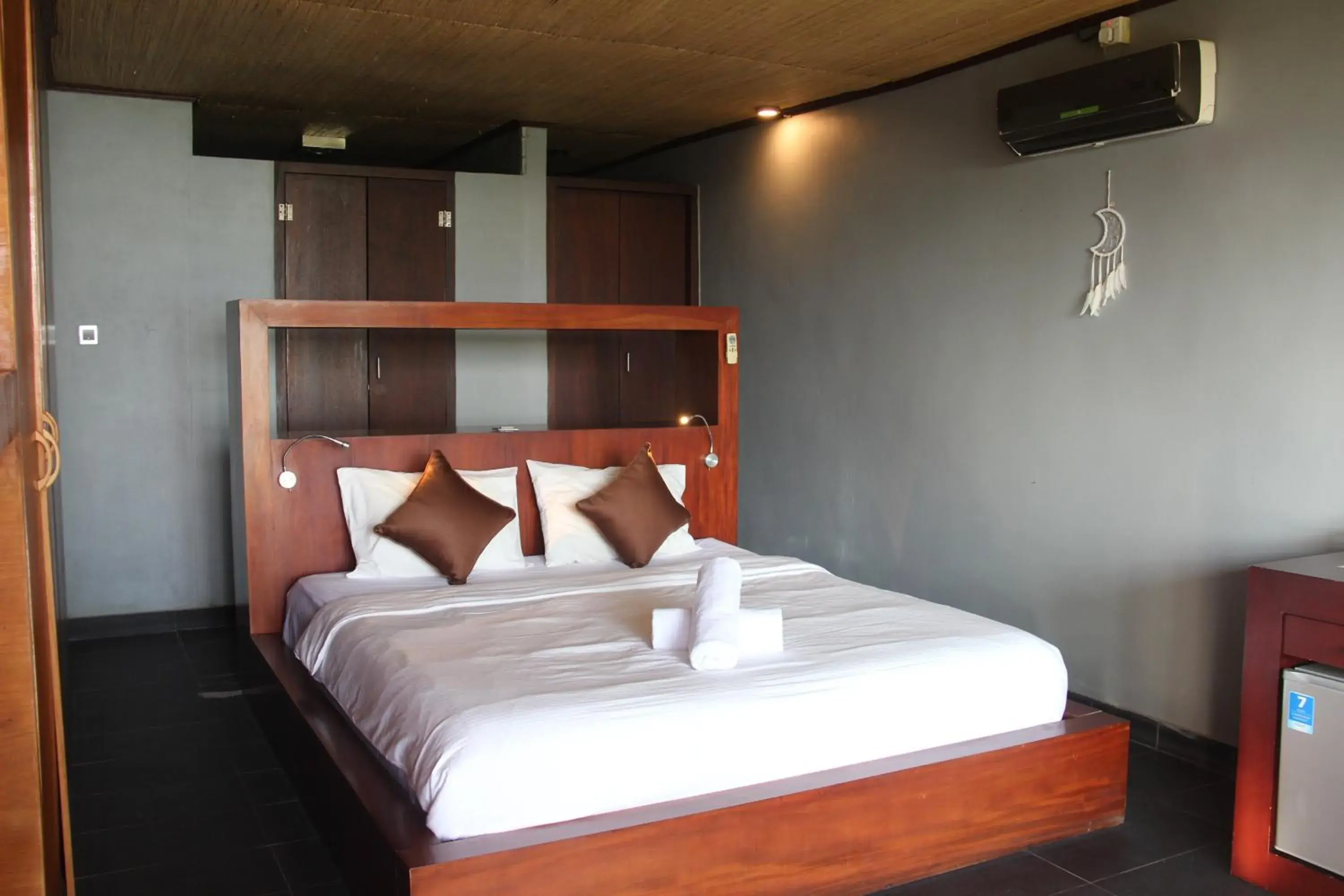 Bed in Agung View Villa, Nusa Penida Bed in Agung View Villa, Nusa Penida