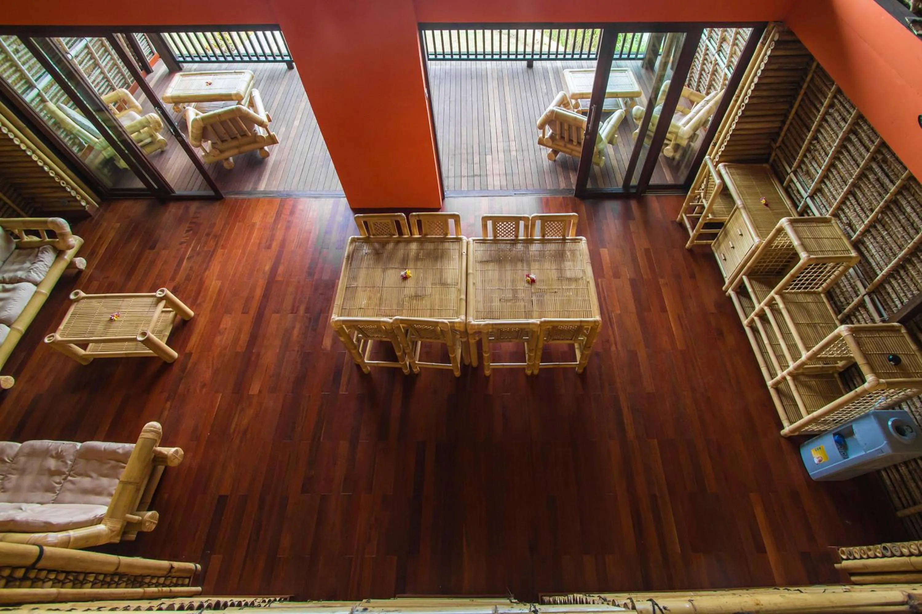 Dining area in Agung View Villa, Nusa Penida