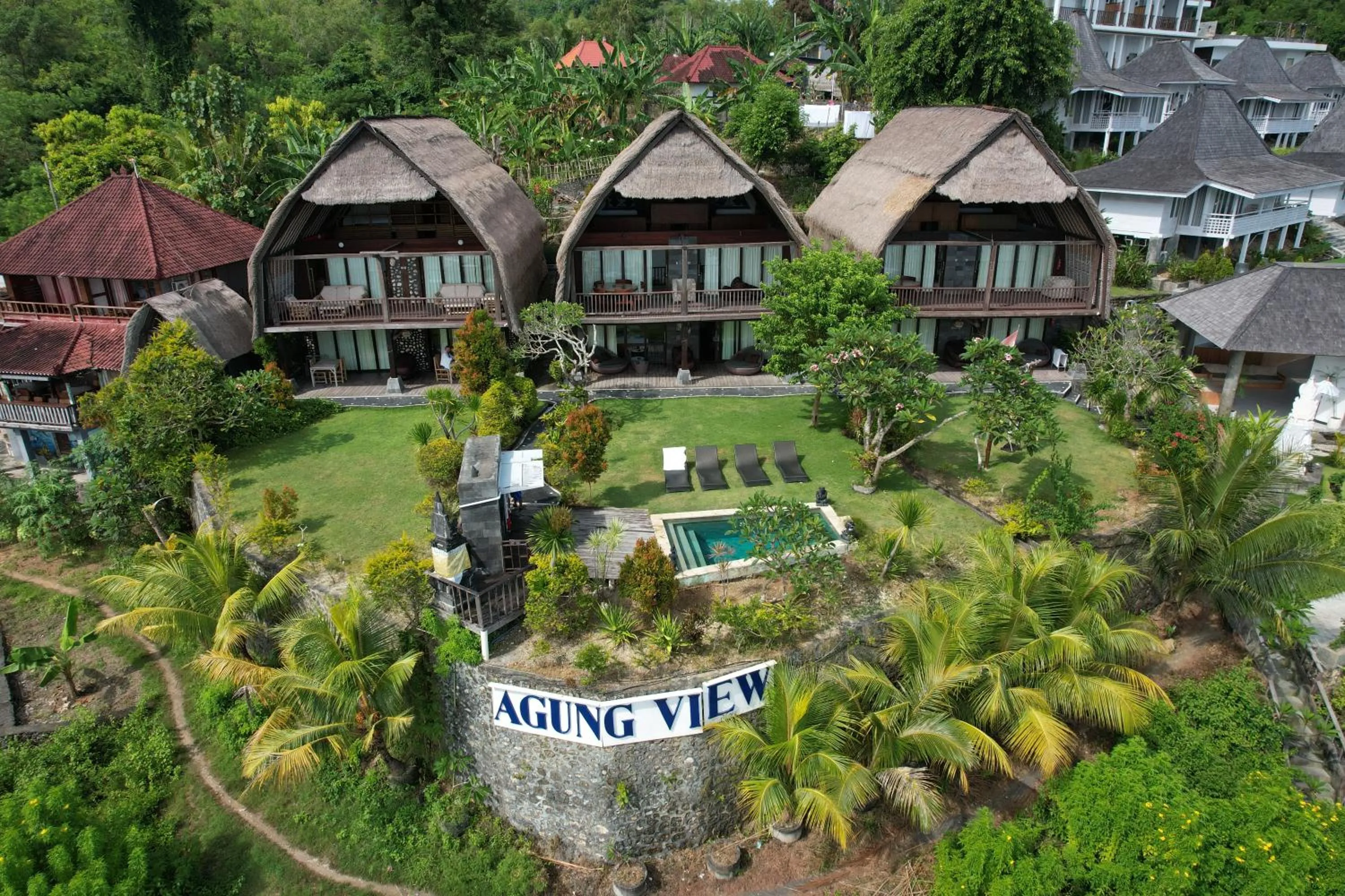 Property building in Agung View Villa, Nusa Penida