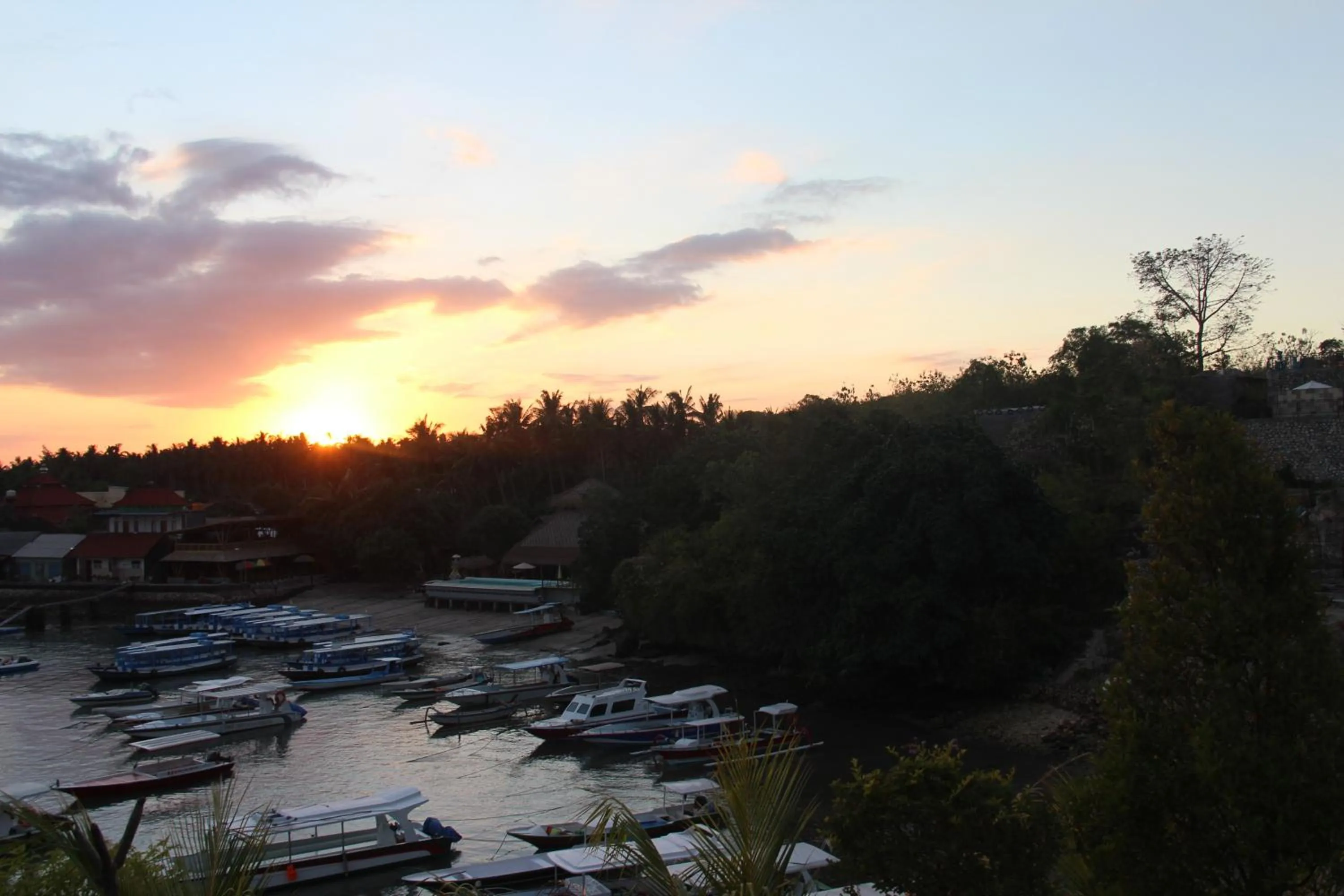 Sunrise in Agung View Villa, Nusa Penida
