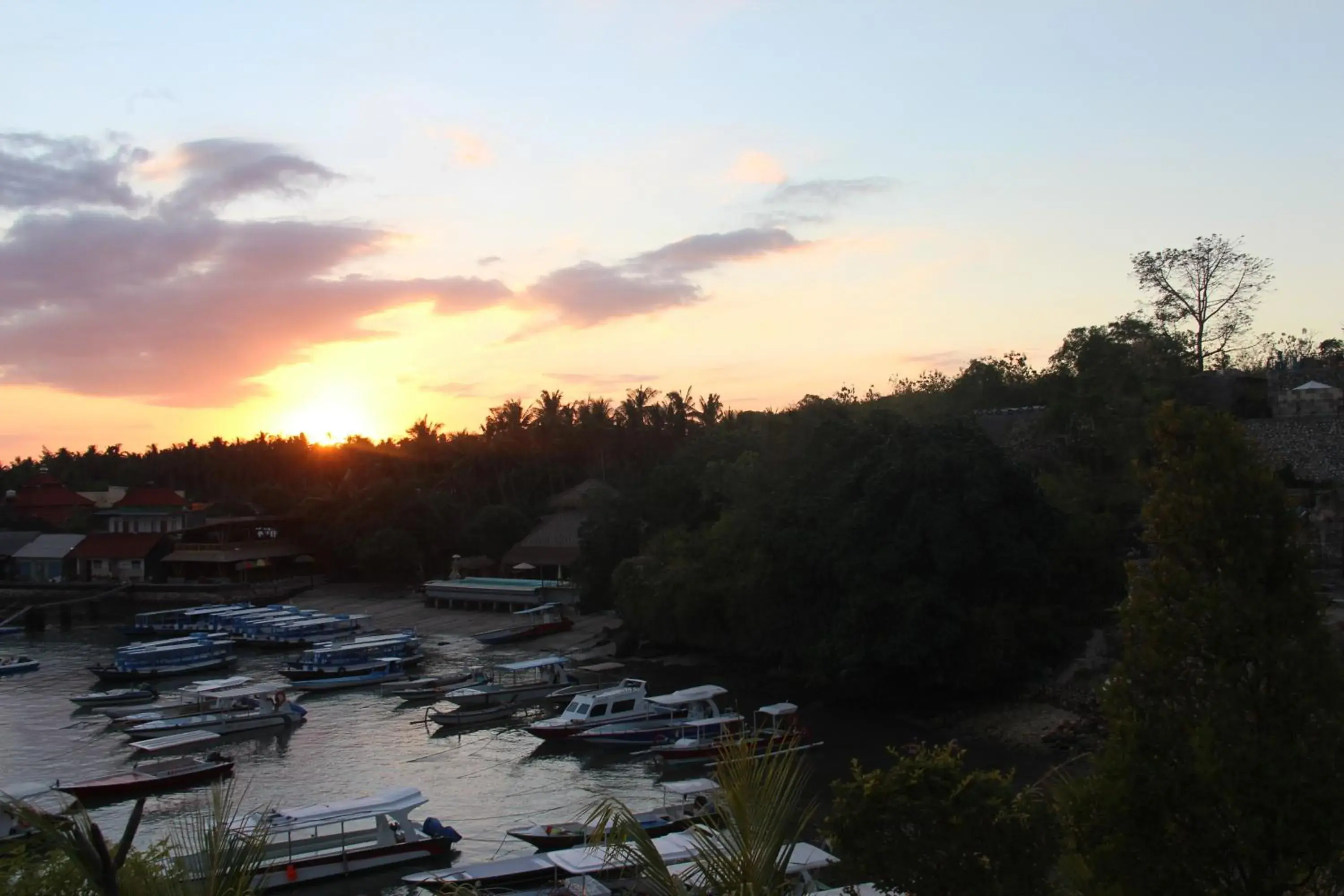 Sunrise in Agung View Villa, Nusa Penida Sunrise in Agung View Villa, Nusa Penida