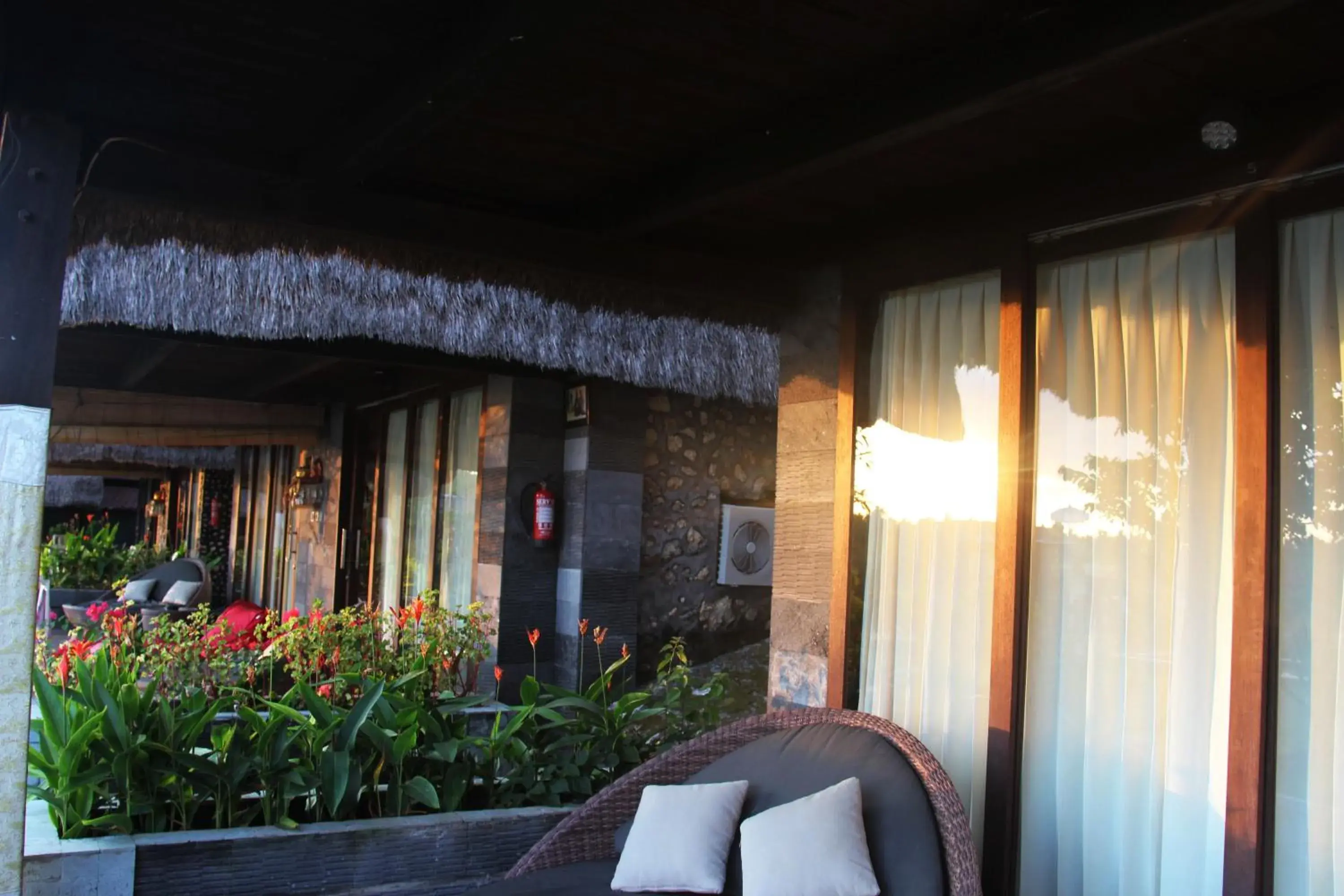 Balcony/Terrace in Agung View Villa, Nusa Penida Balcony/Terrace in Agung View Villa, Nusa Penida