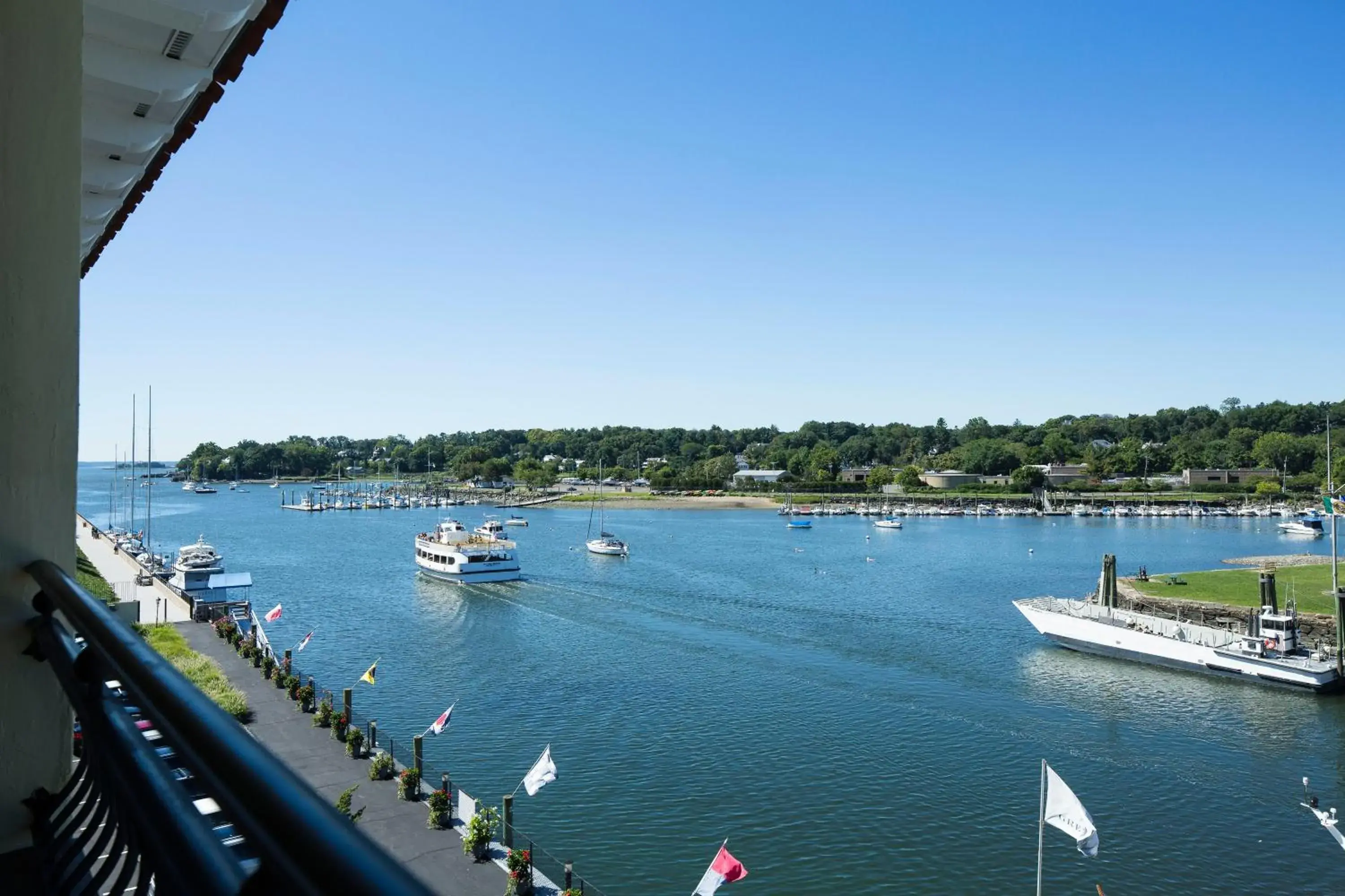 Sea view in Delamar Greenwich Harbor Sea view in Delamar Greenwich Harbor