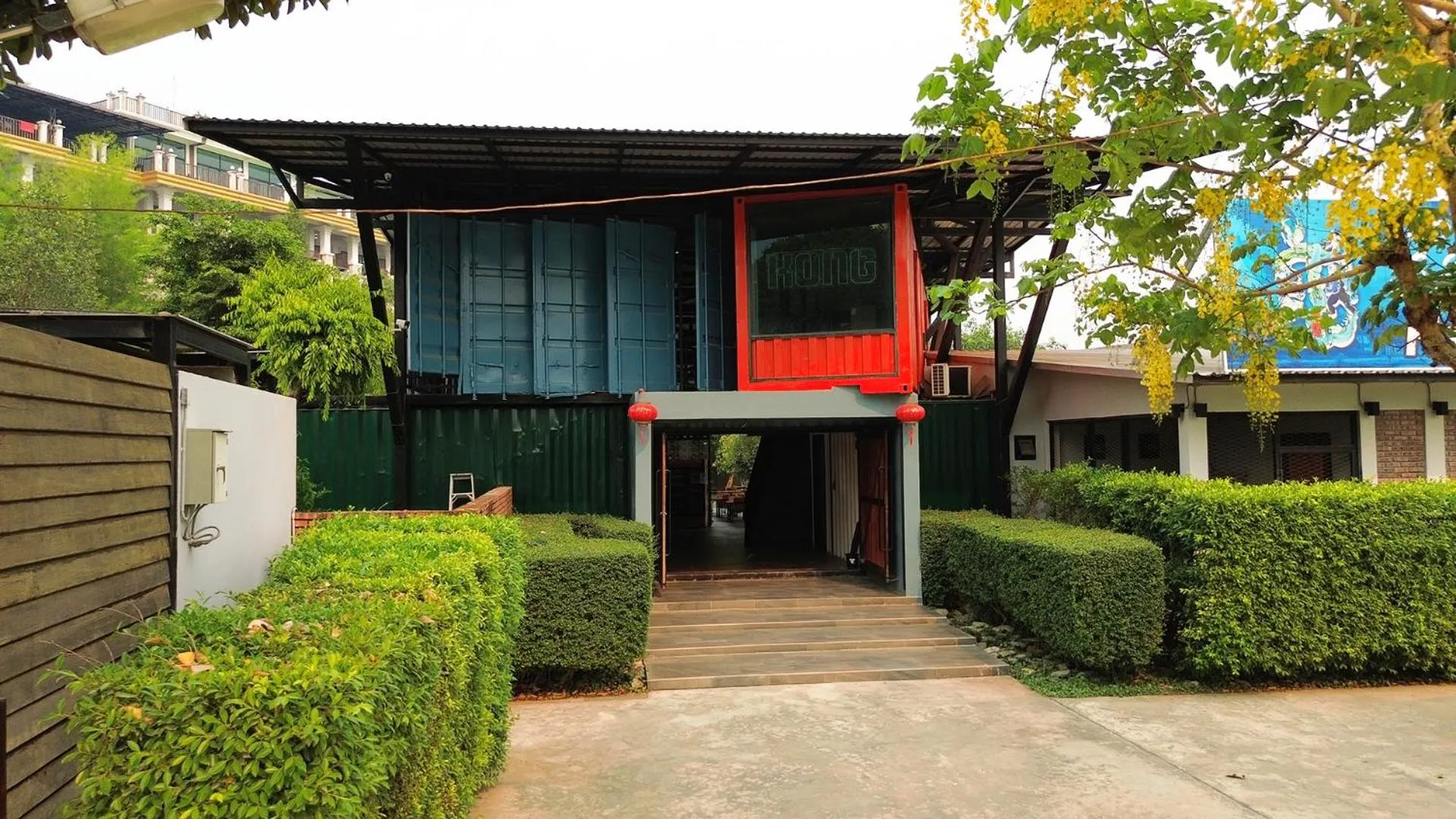 Property building in Kong Resort Vangvieng