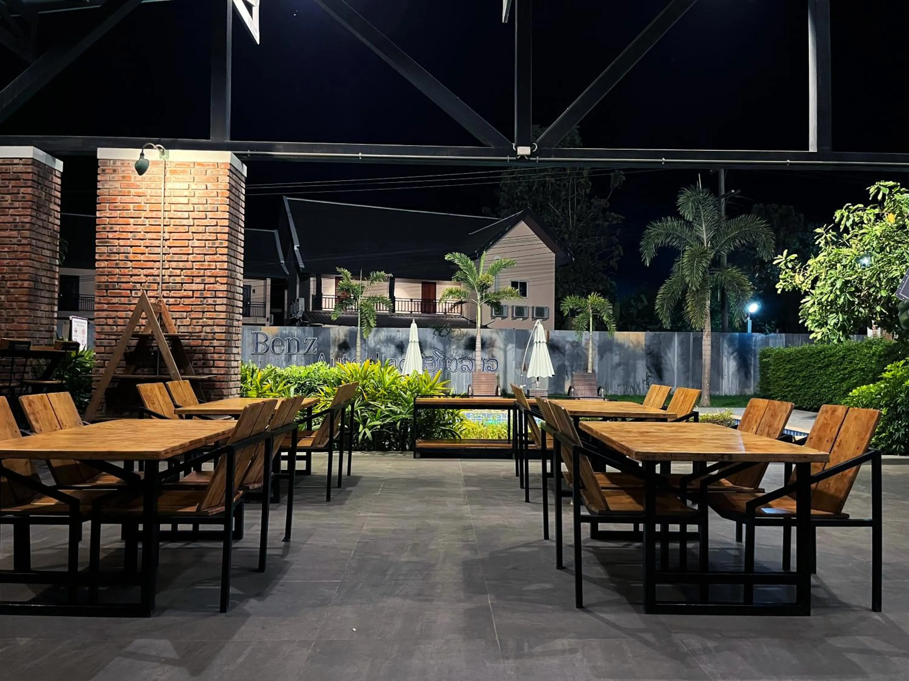 Garden in Kong Resort Vangvieng