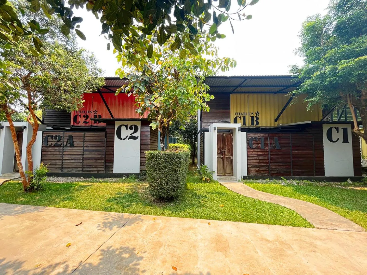 Property building in Kong Resort Vangvieng