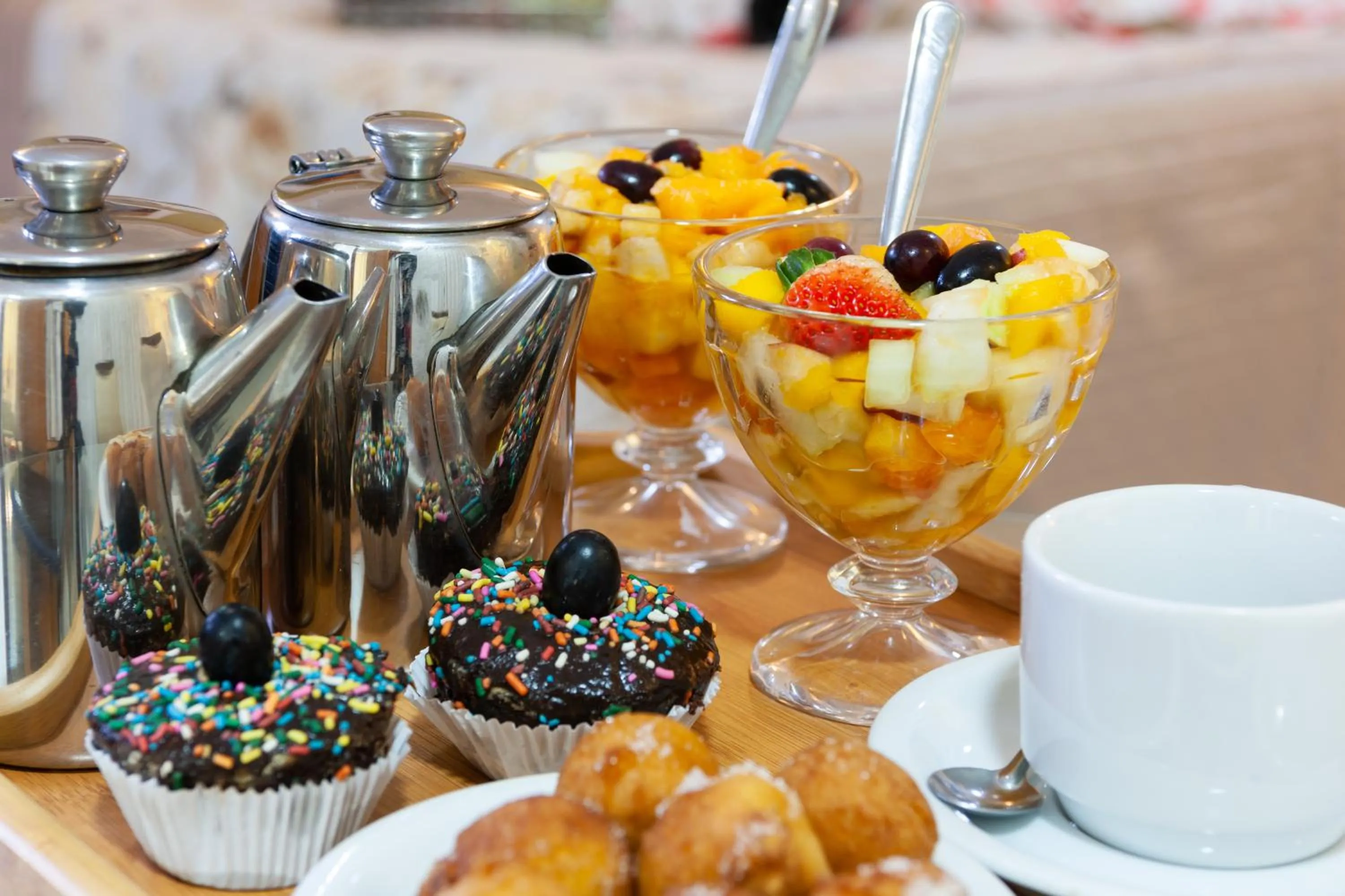Breakfast in Hotel Santorini