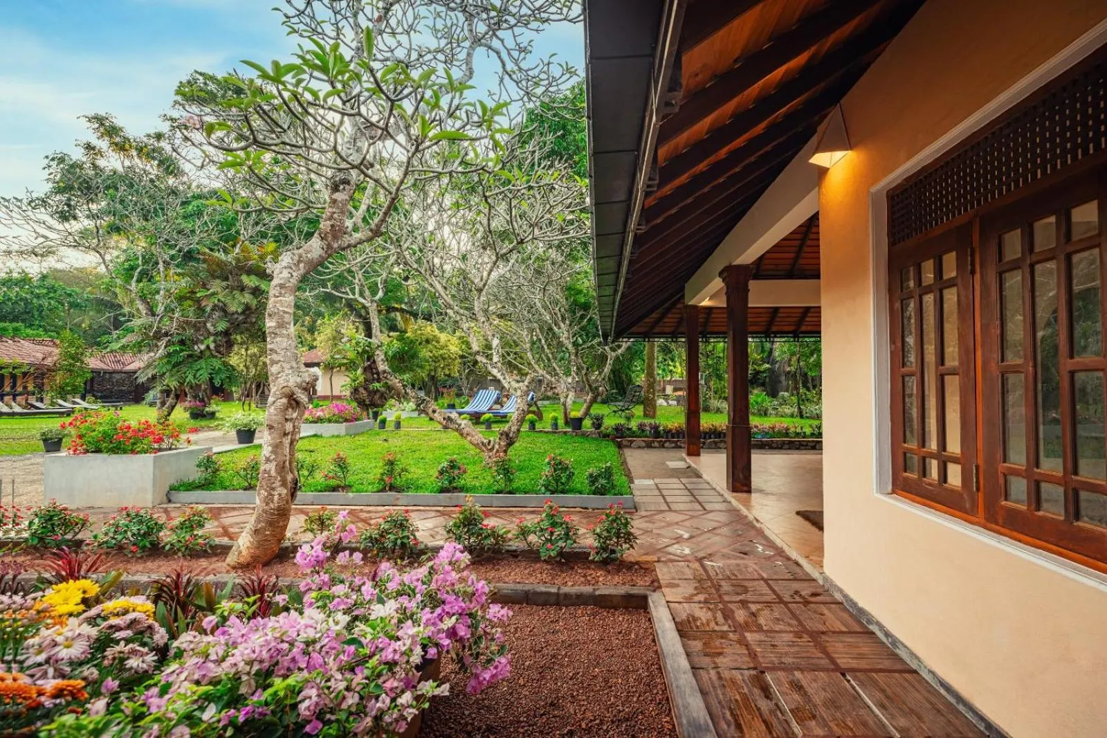 Garden in AIDA Hotel - Bentota