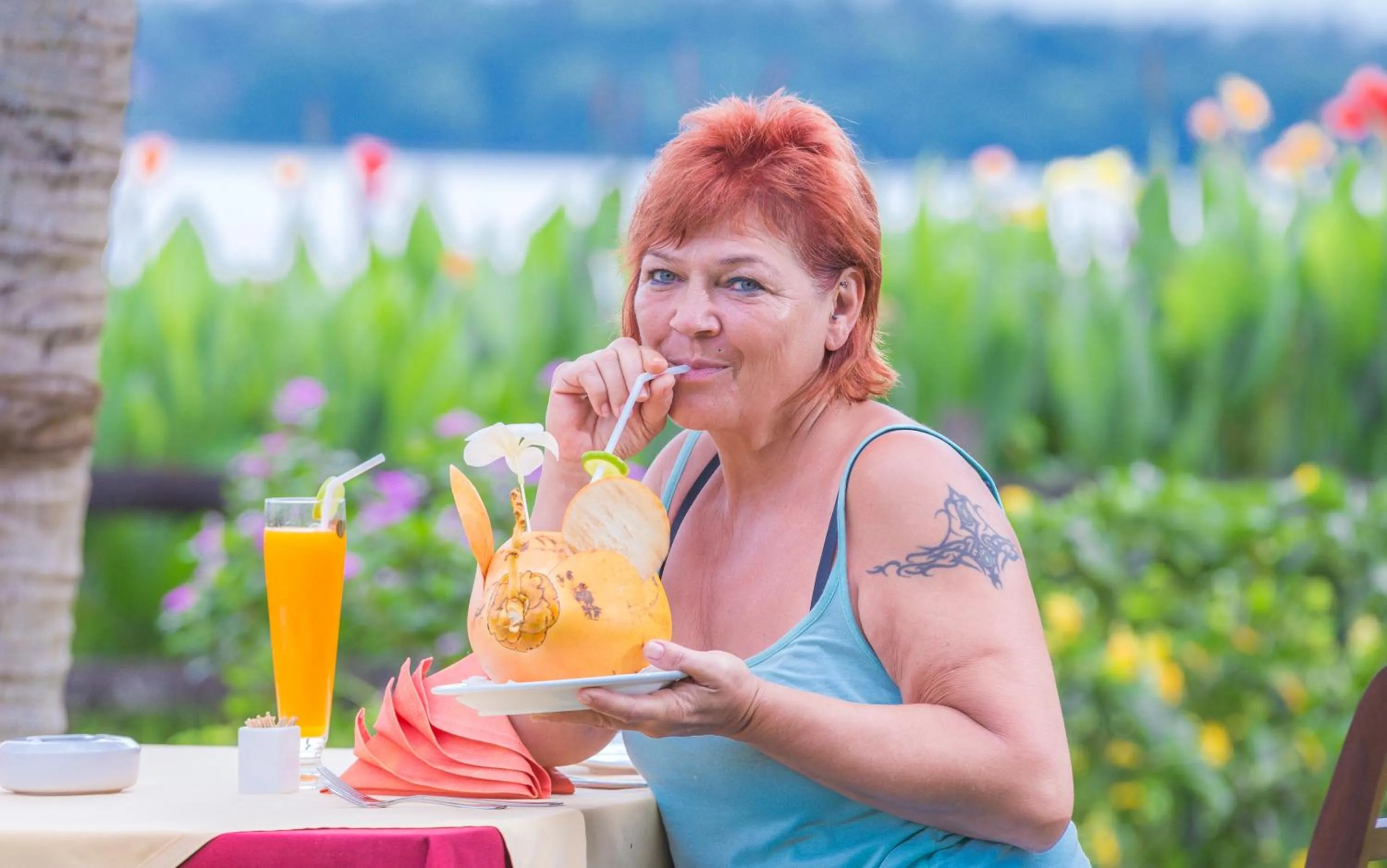 Breakfast in AIDA Hotel - Bentota