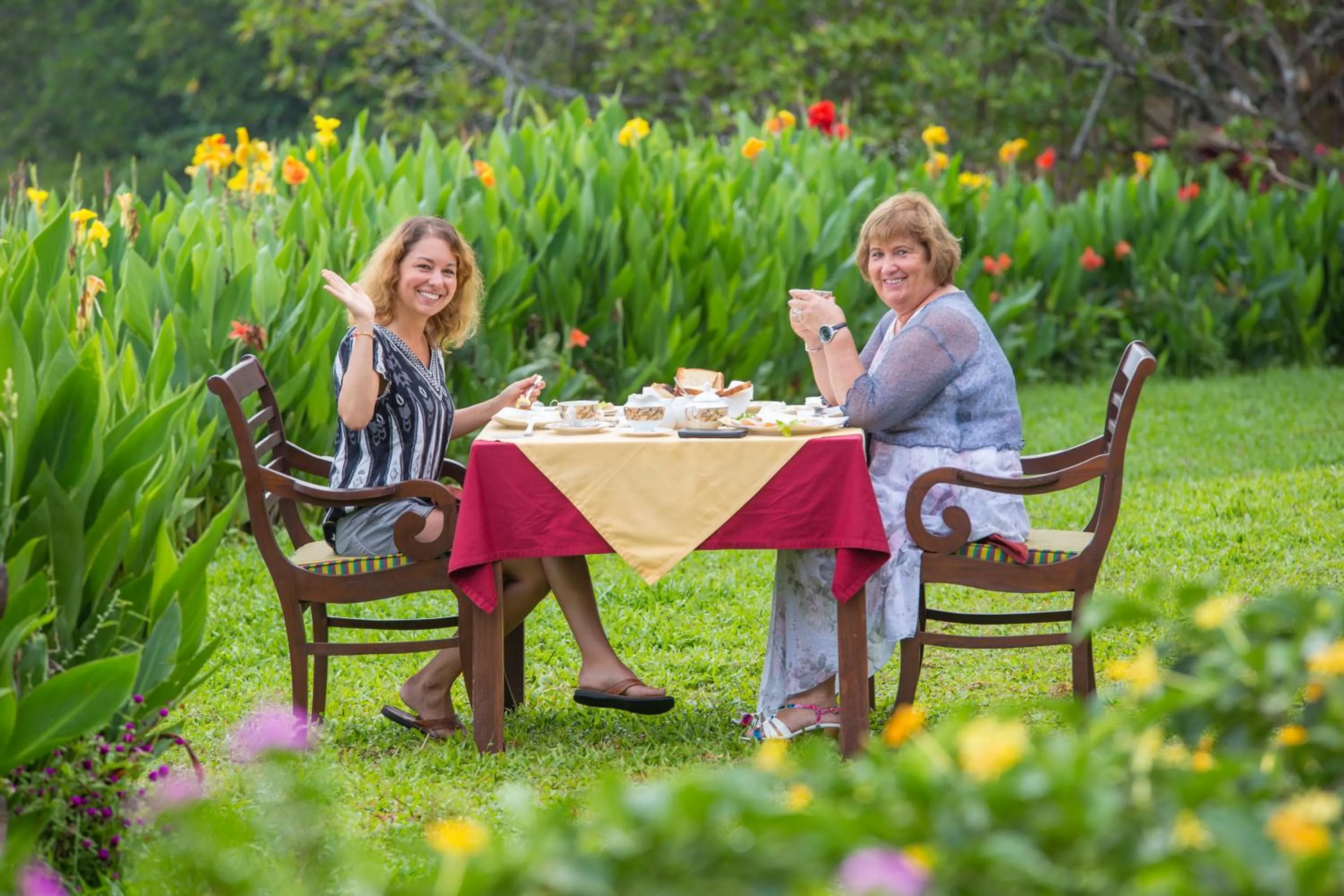 Garden in AIDA Hotel - Bentota