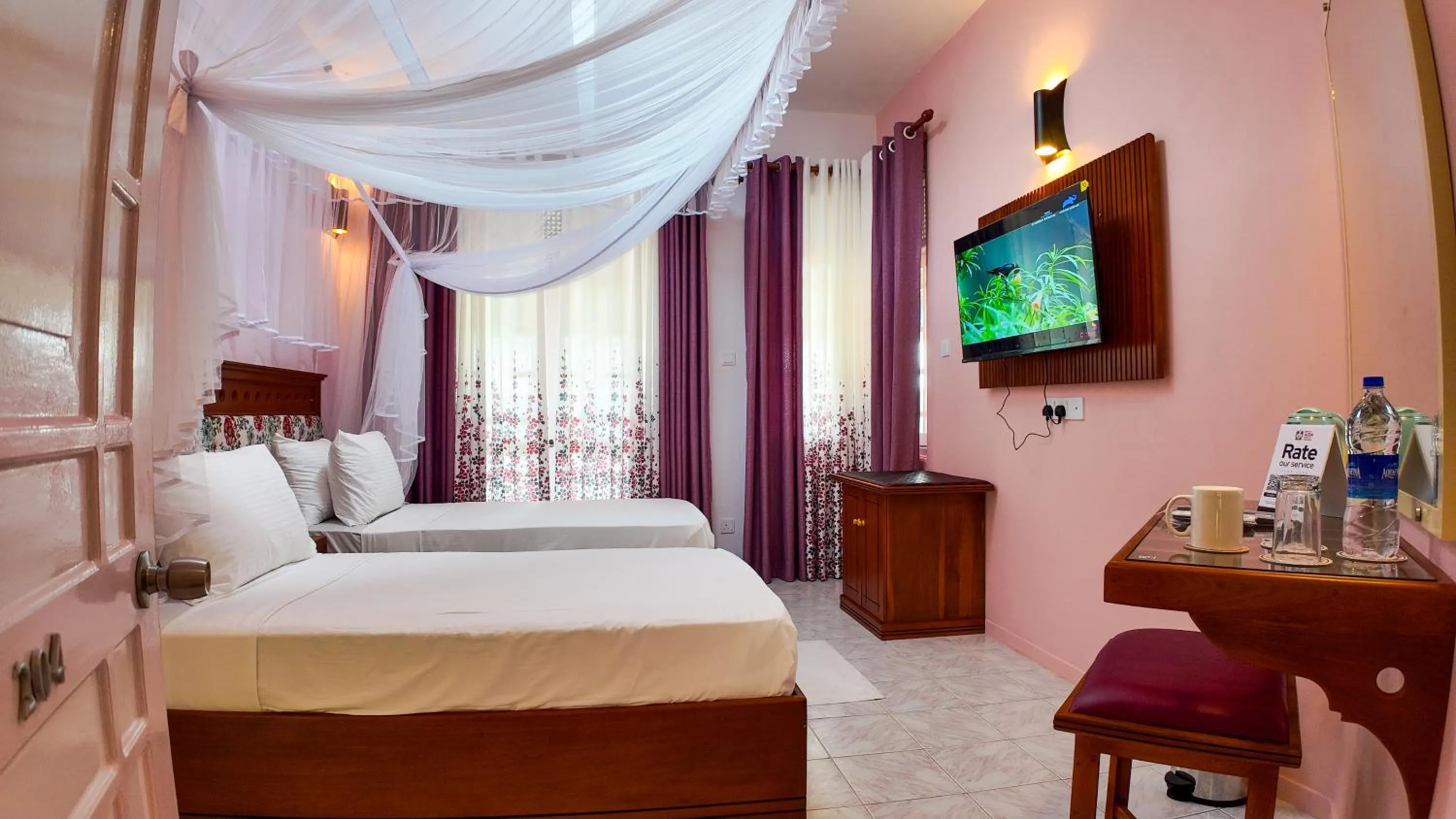 Bedroom, Bed in AIDA Hotel - Bentota