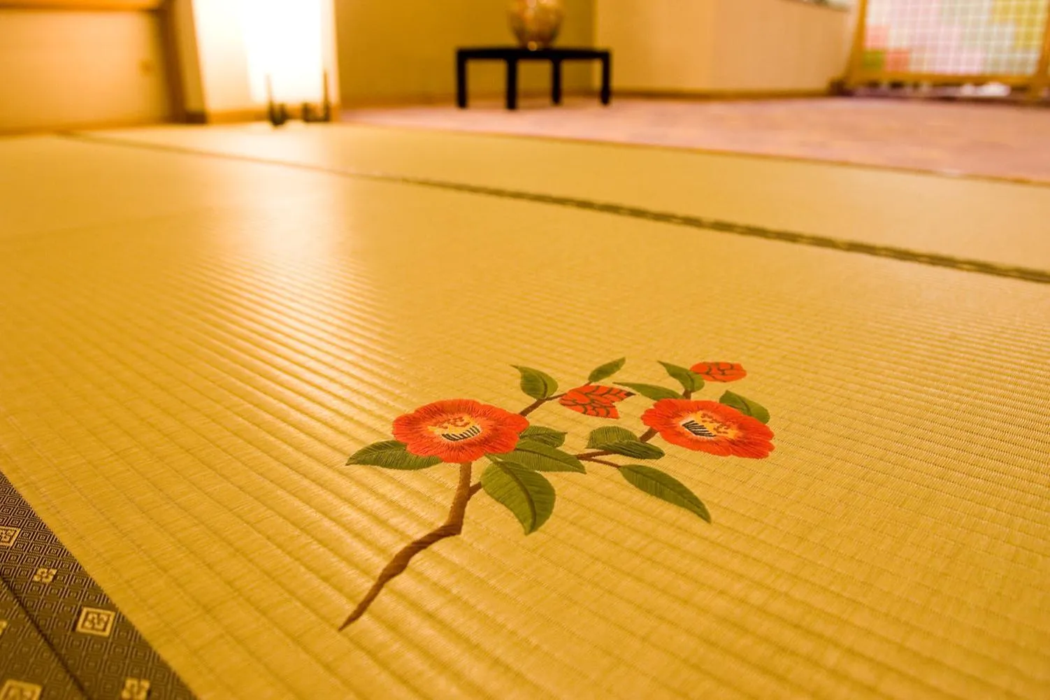 Decorative detail in Oyado Kiyomizuya