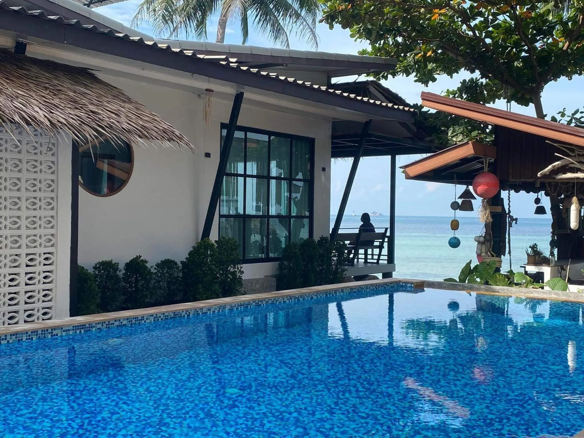 Pool view in Benjamin's Hut