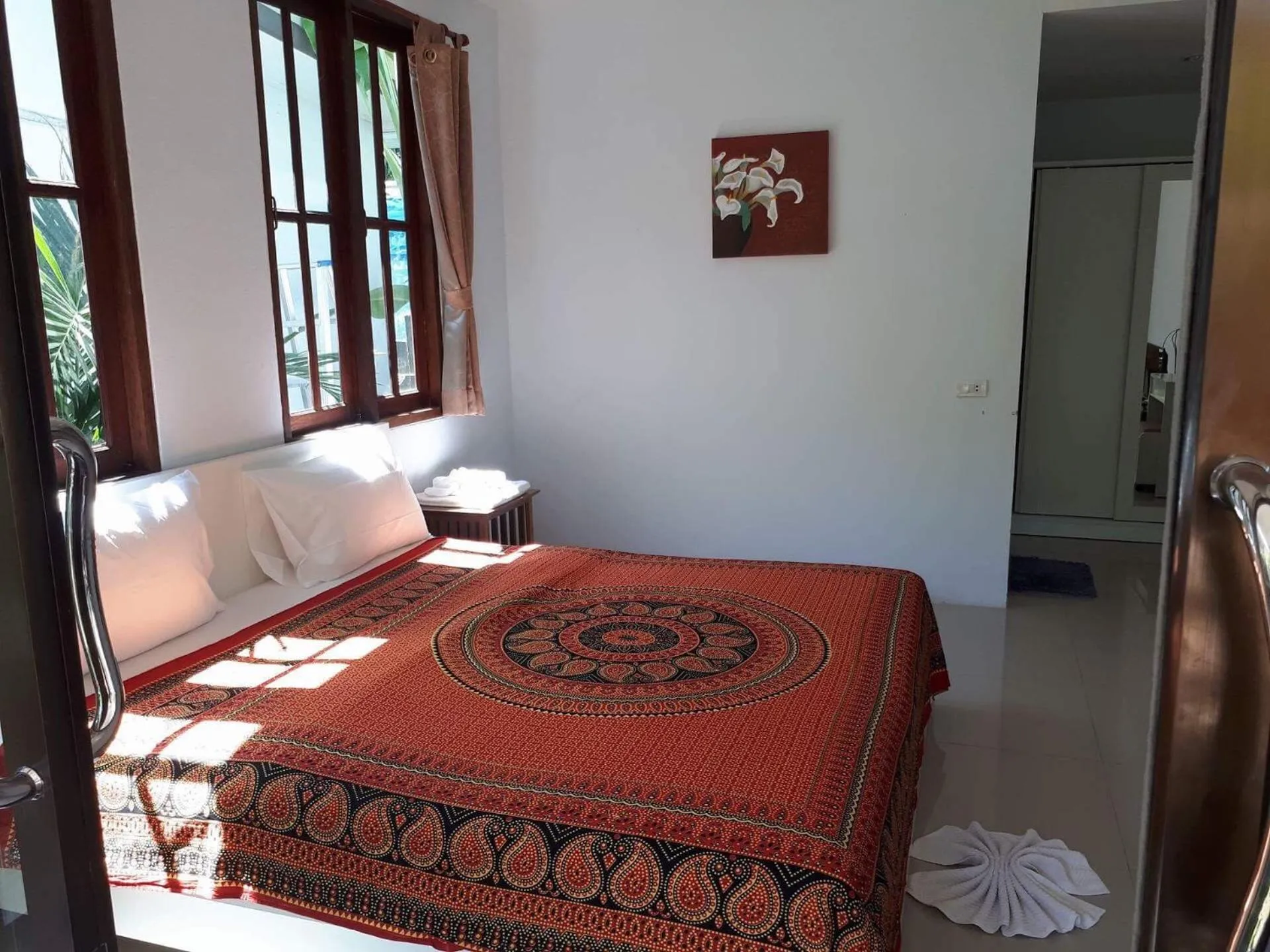 Bed in Benjamin's Hut