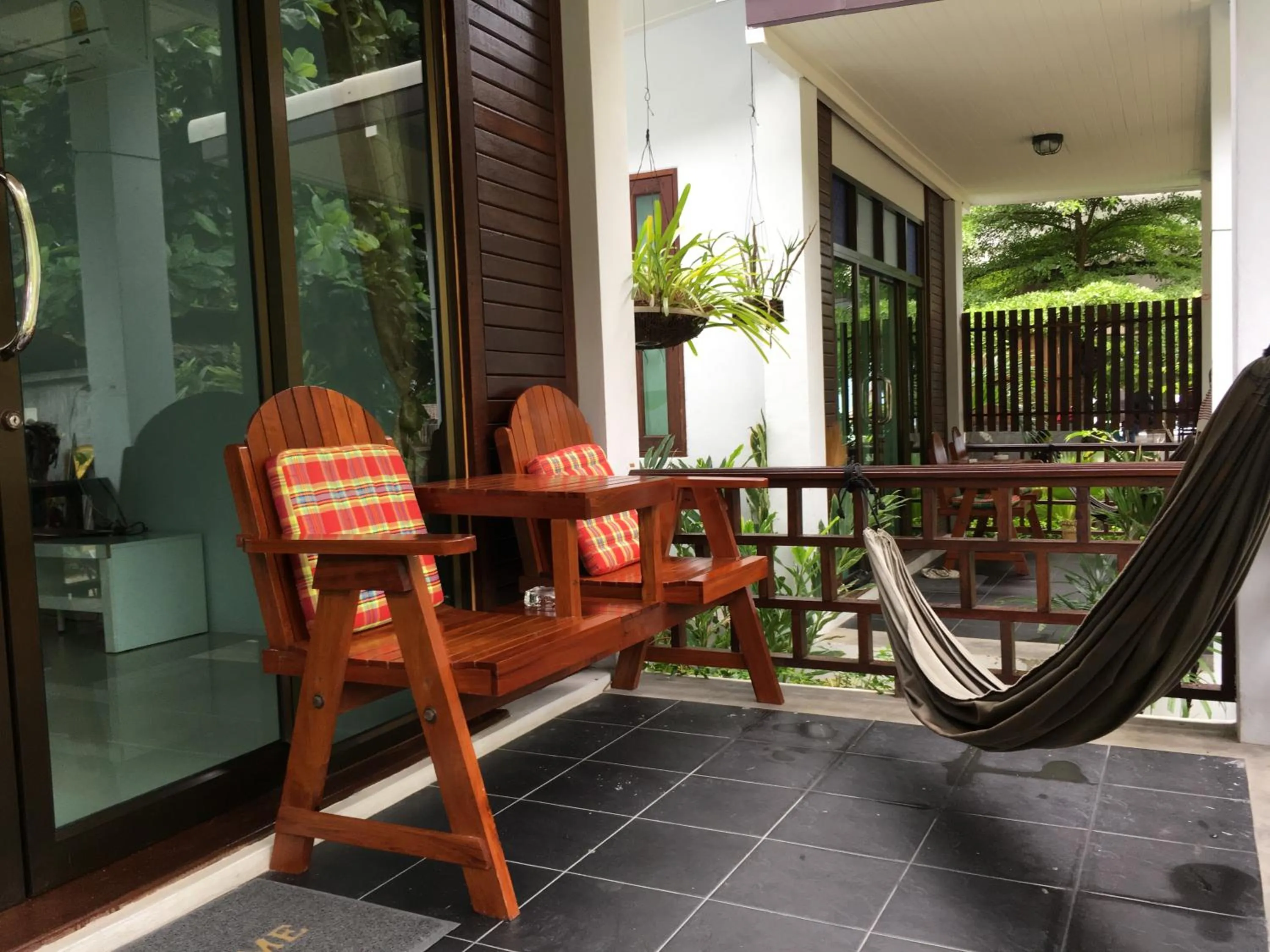 Balcony/Terrace in Benjamin's Hut