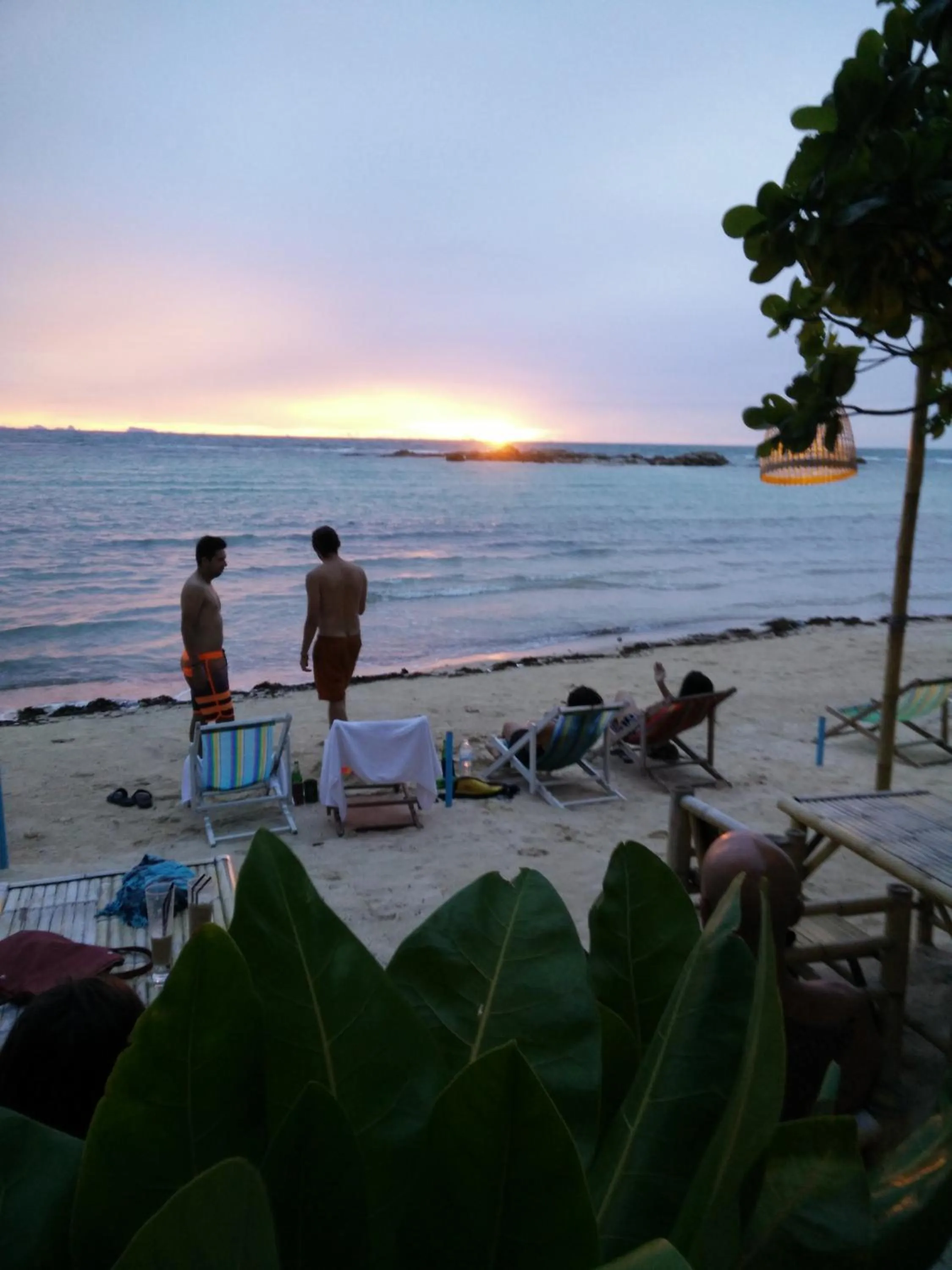 Sunset in Benjamin's Hut