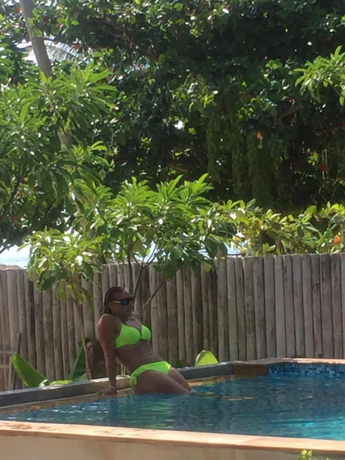 Swimming pool in Benjamin's Hut