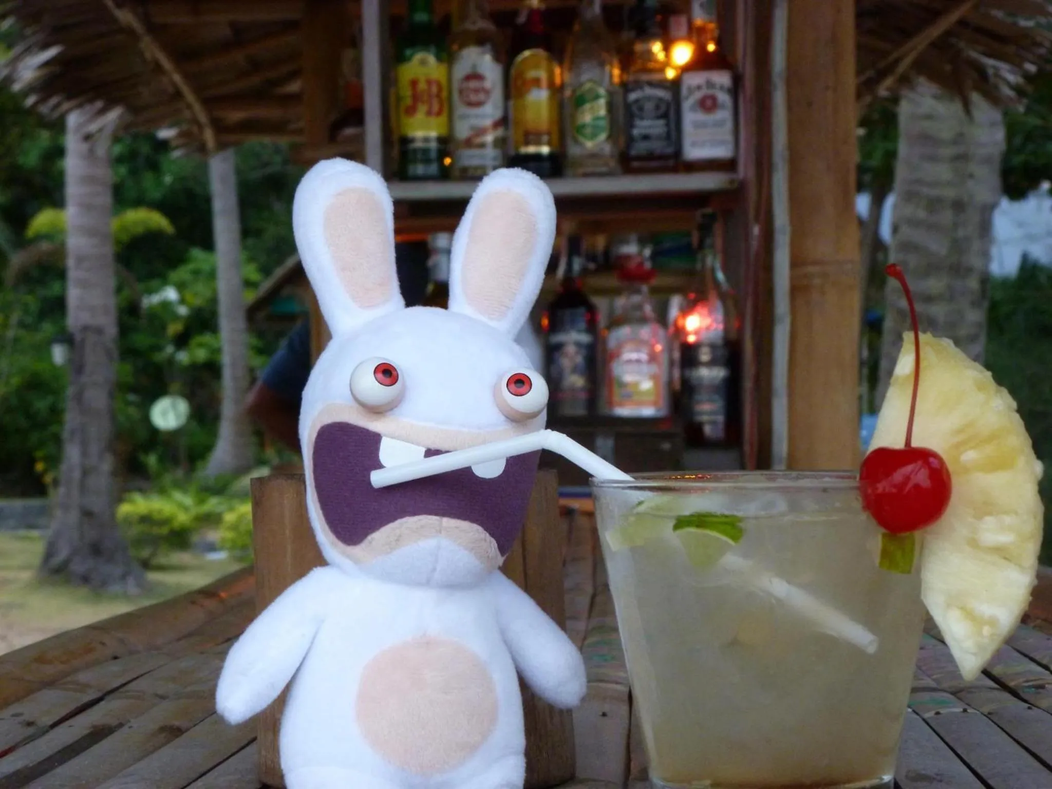 Entertainment in Benjamin's Hut