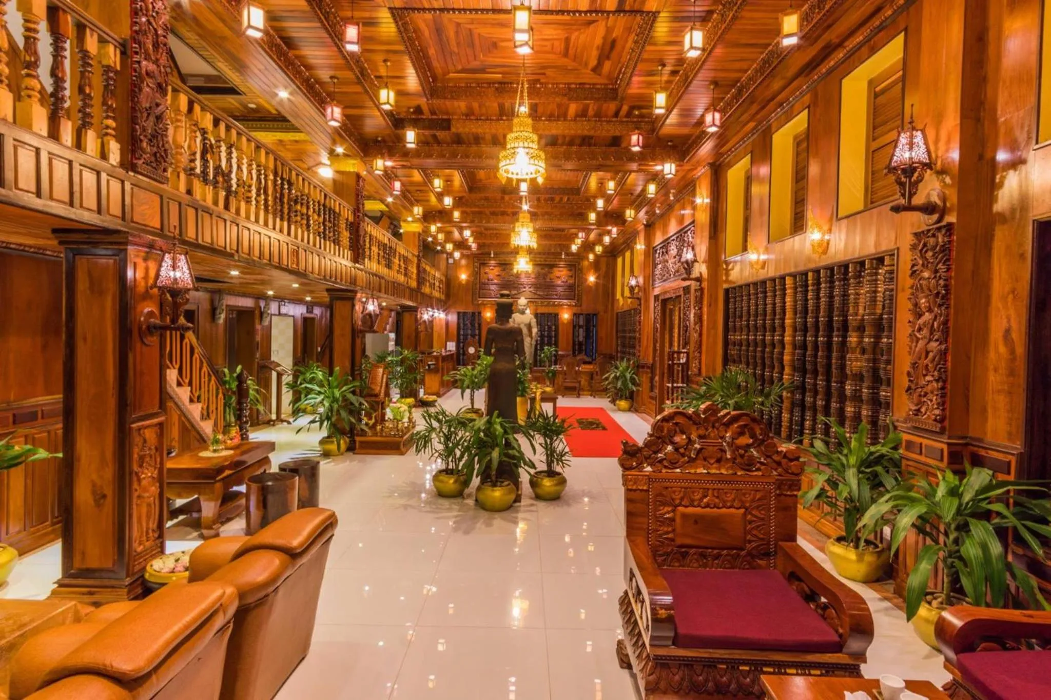 Lobby or reception in Hello Cambodia Boutique