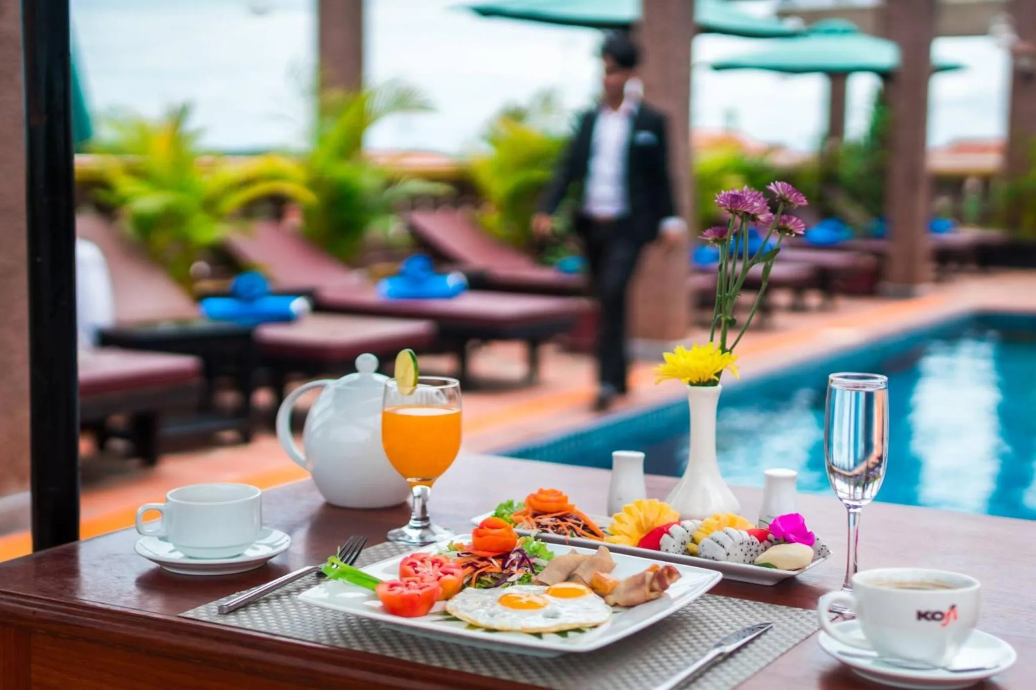 Breakfast in Hello Cambodia Boutique