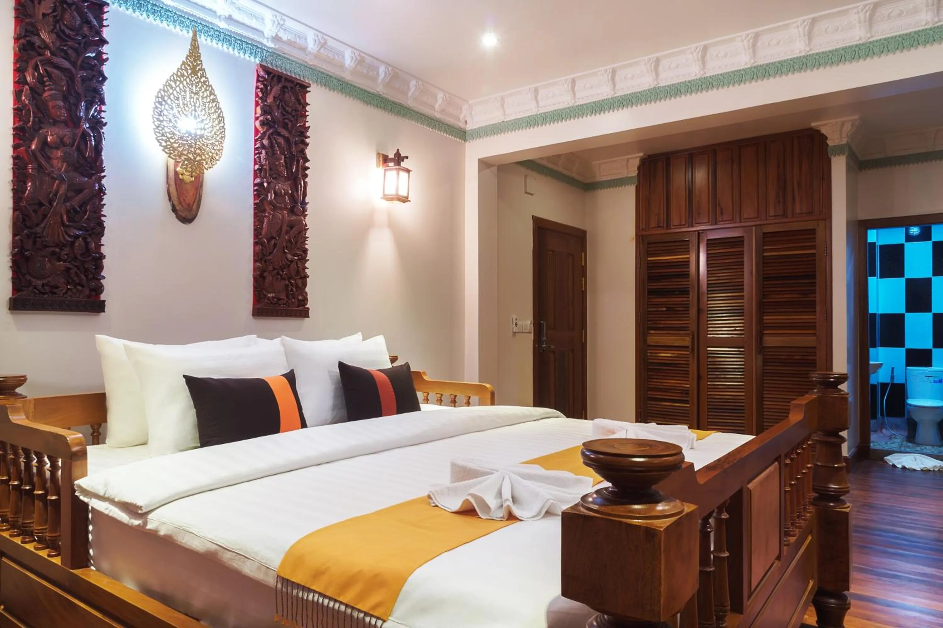 Bed in Hello Cambodia Boutique