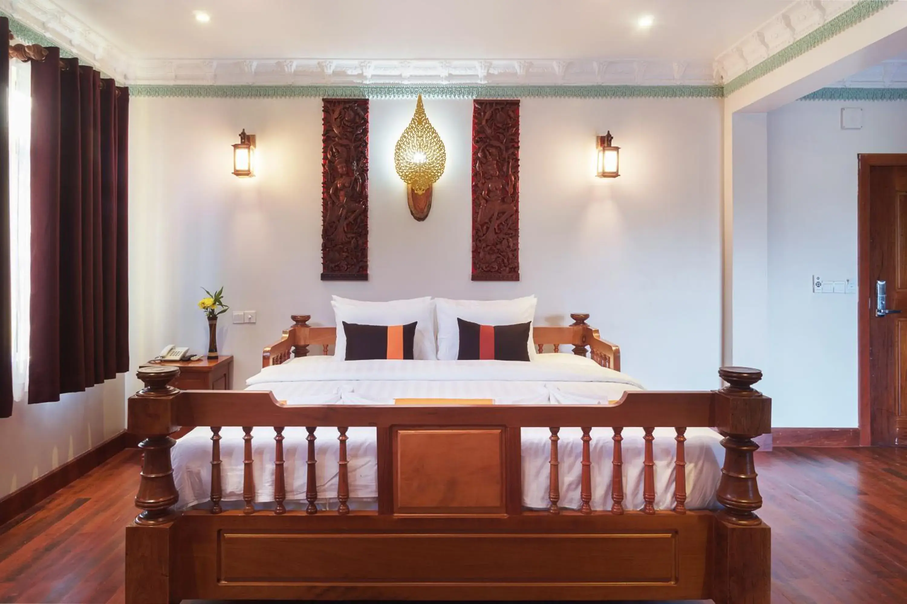 Bed in Hello Cambodia Boutique Bed in Hello Cambodia Boutique