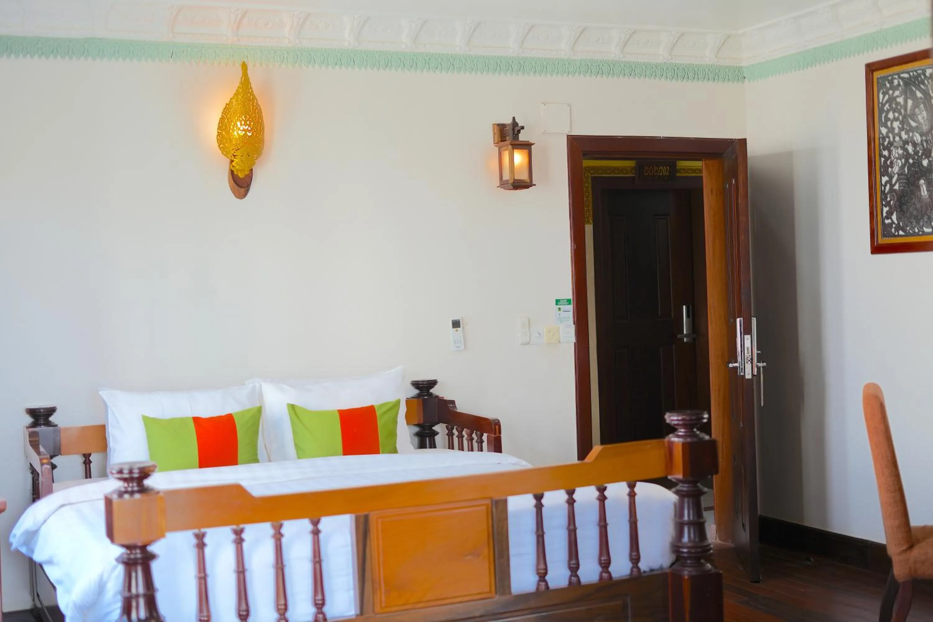 Bed in Hello Cambodia Boutique