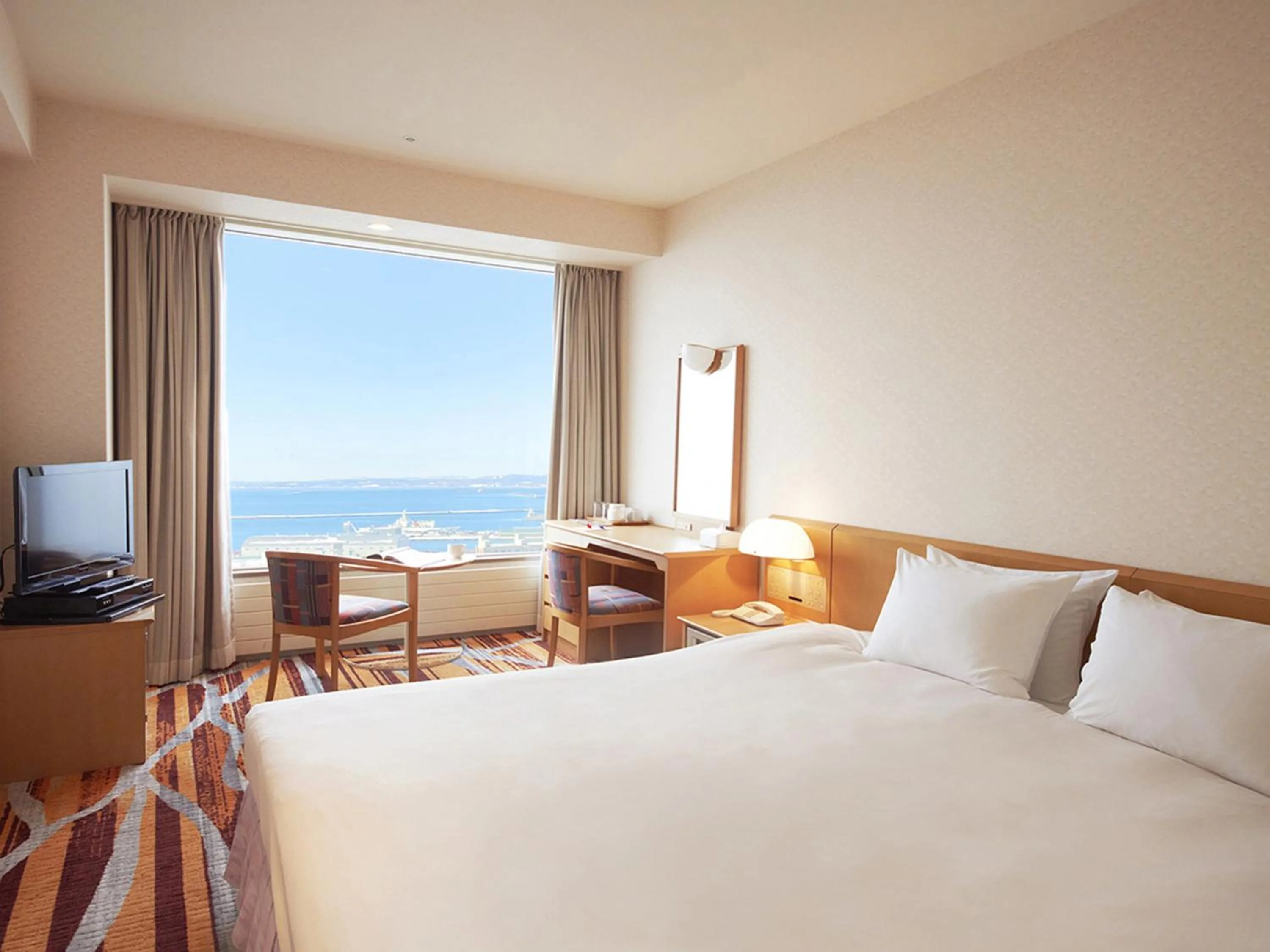 Bedroom, Bed in Kushiro Prince Hotel