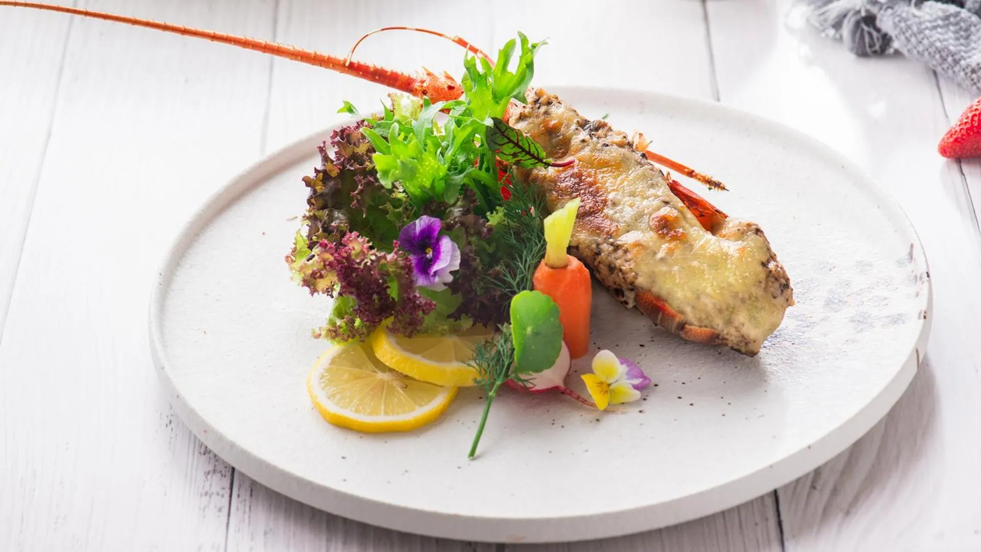 Food close-up in Xiamen C&D Hotel