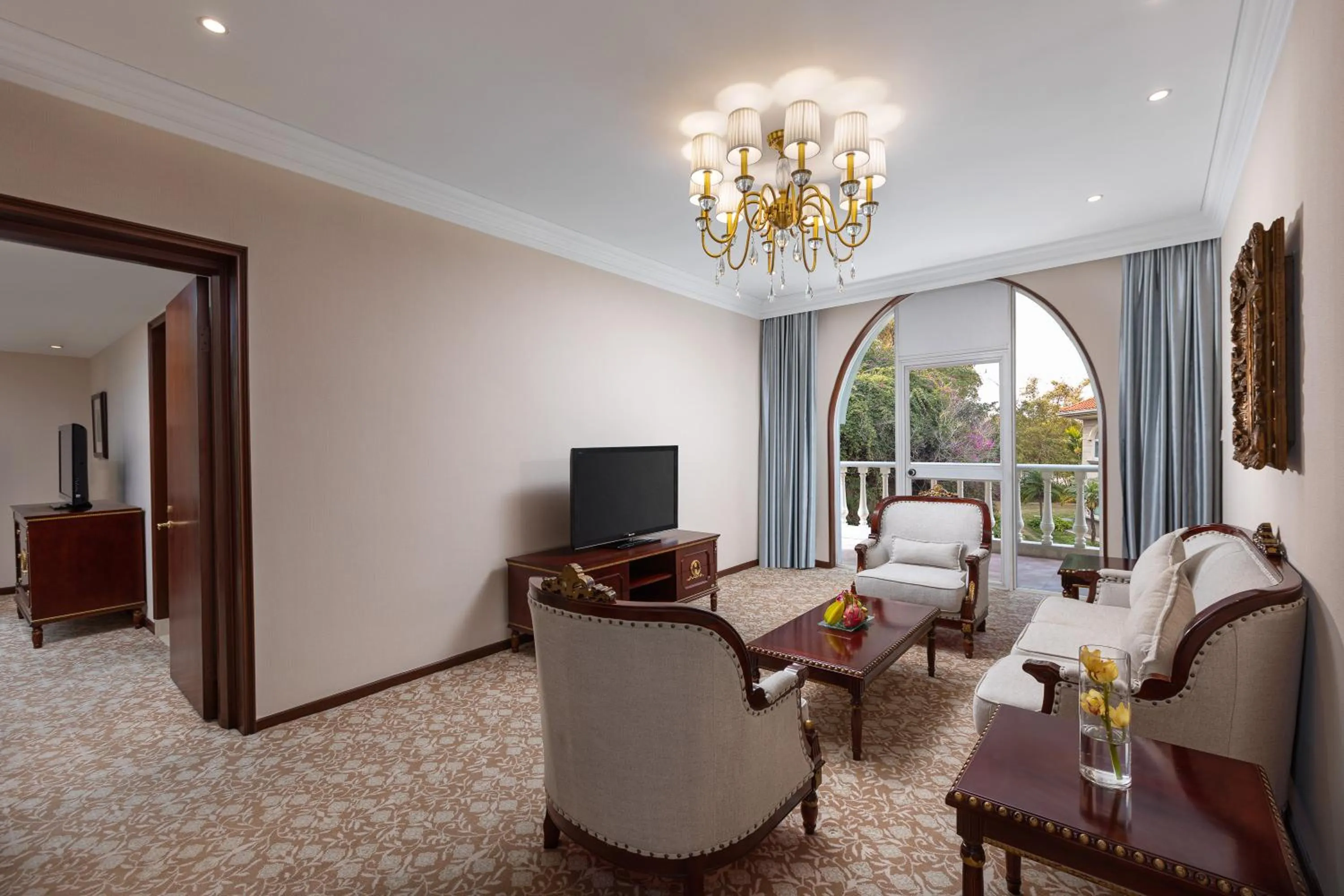 Living room in Xiamen C&D Hotel