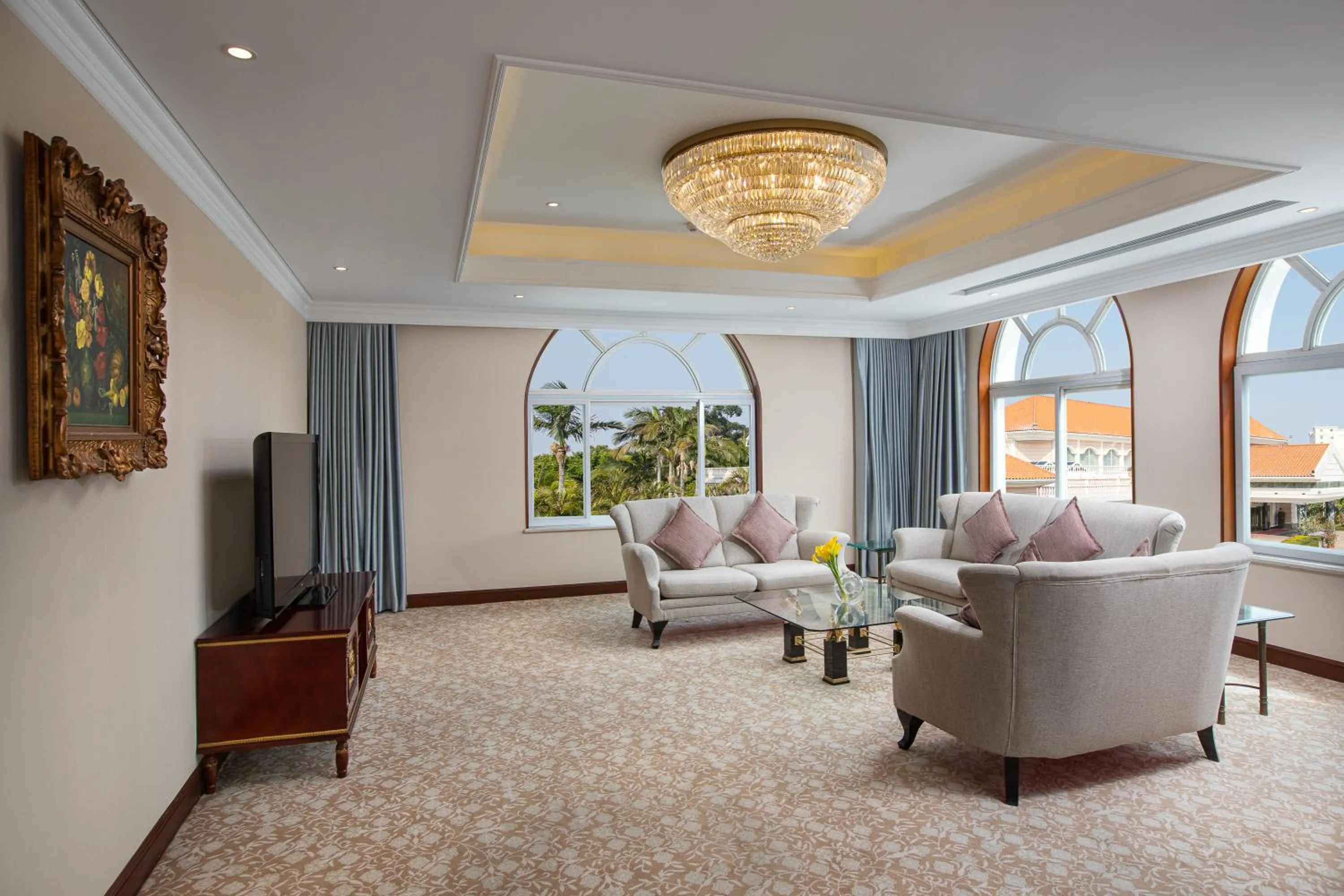 Living room in Xiamen C&D Hotel