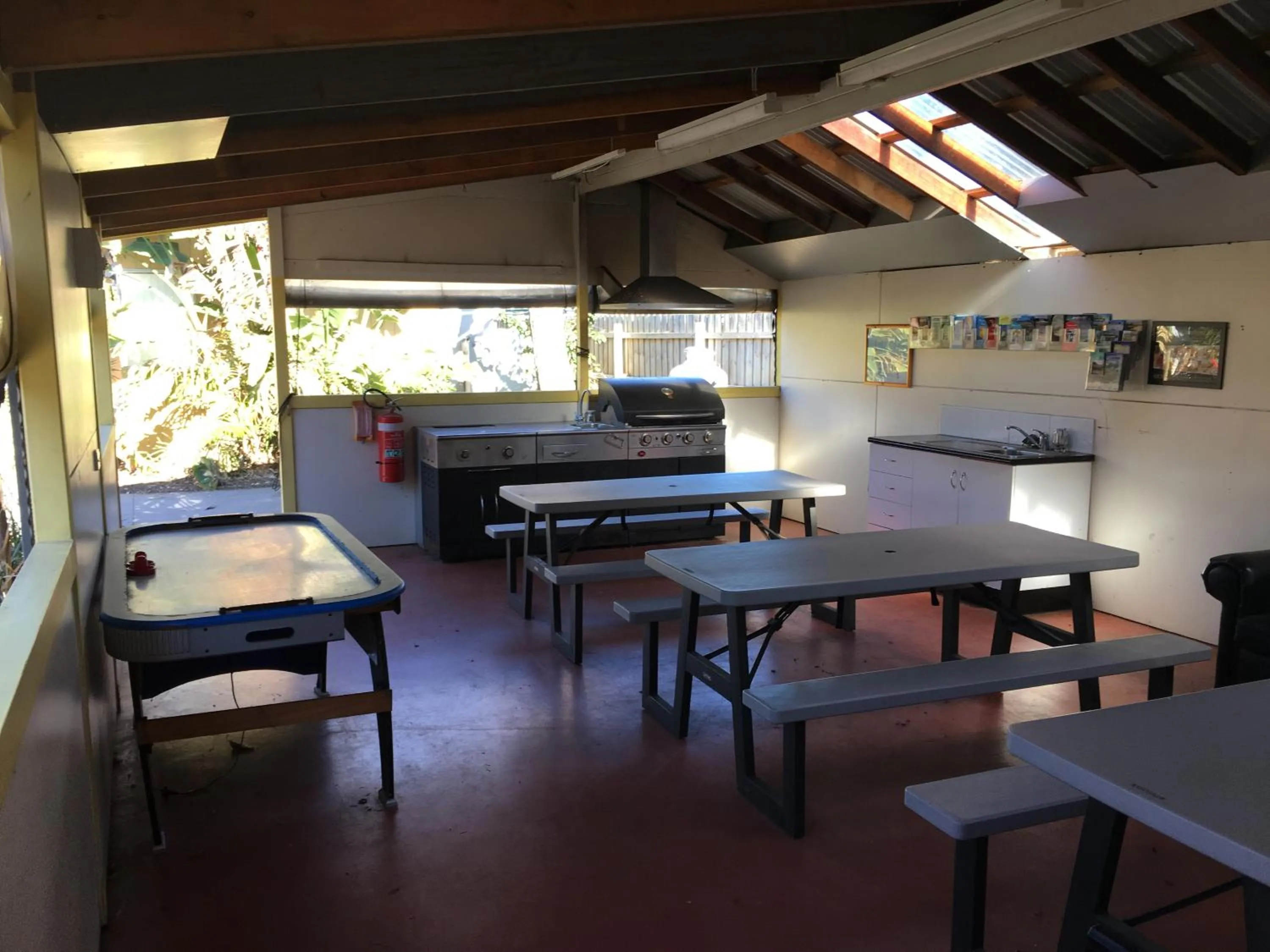 BBQ facilities in Kickback Cottages