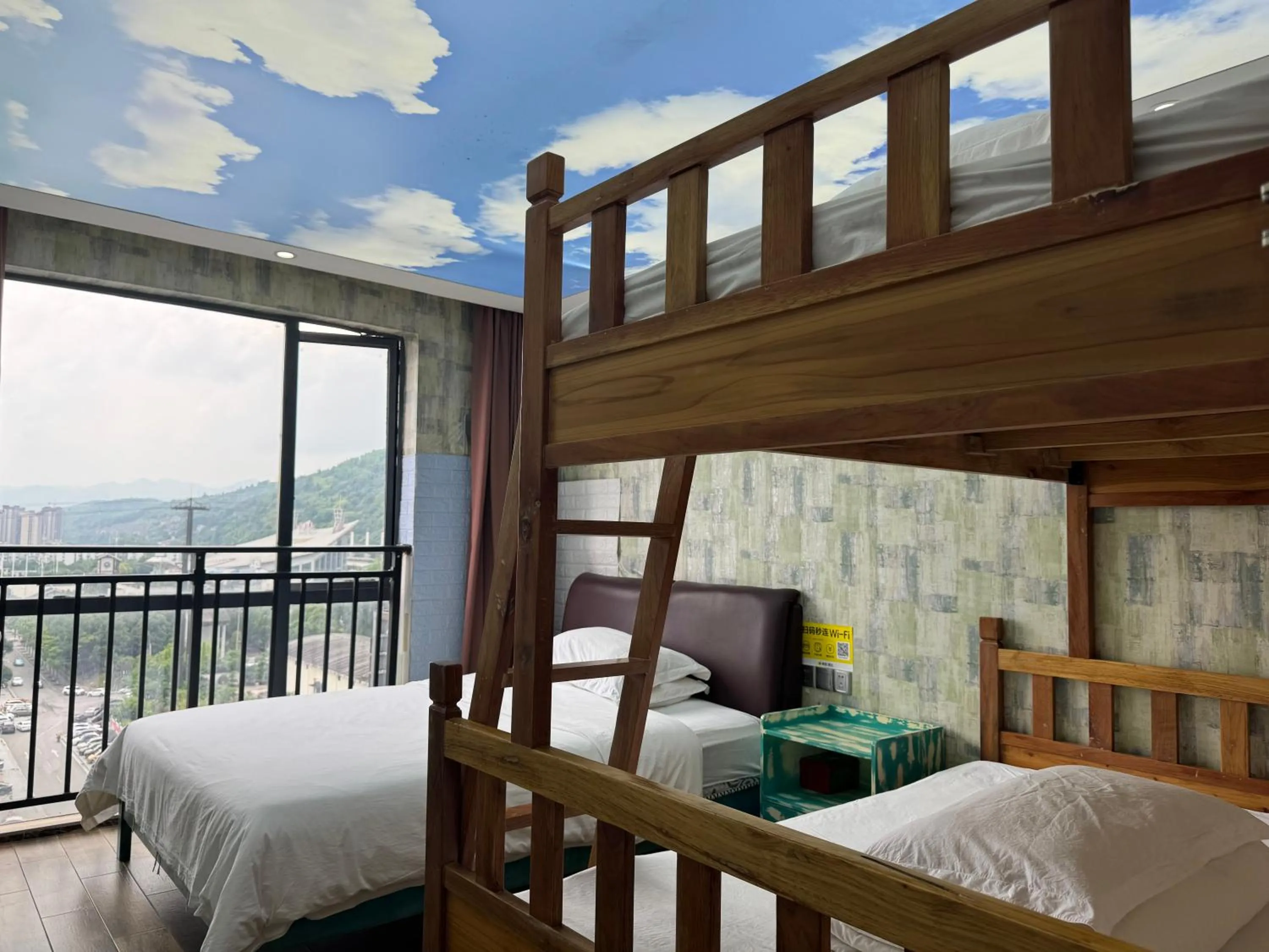 View (from property/room), Bed in Zhangjiajie Cat Theme Inn