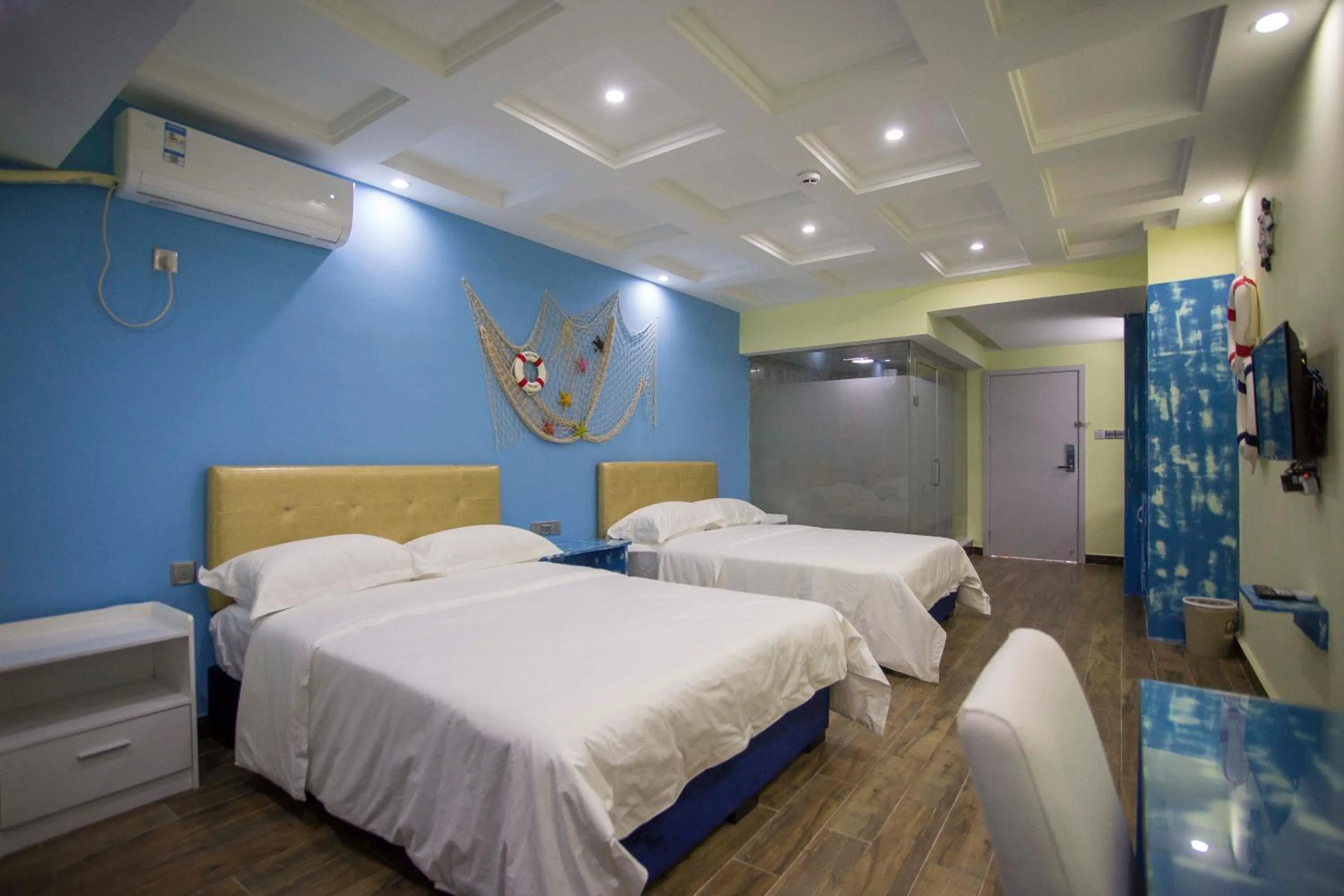 Bed in Zhangjiajie Cat Theme Inn