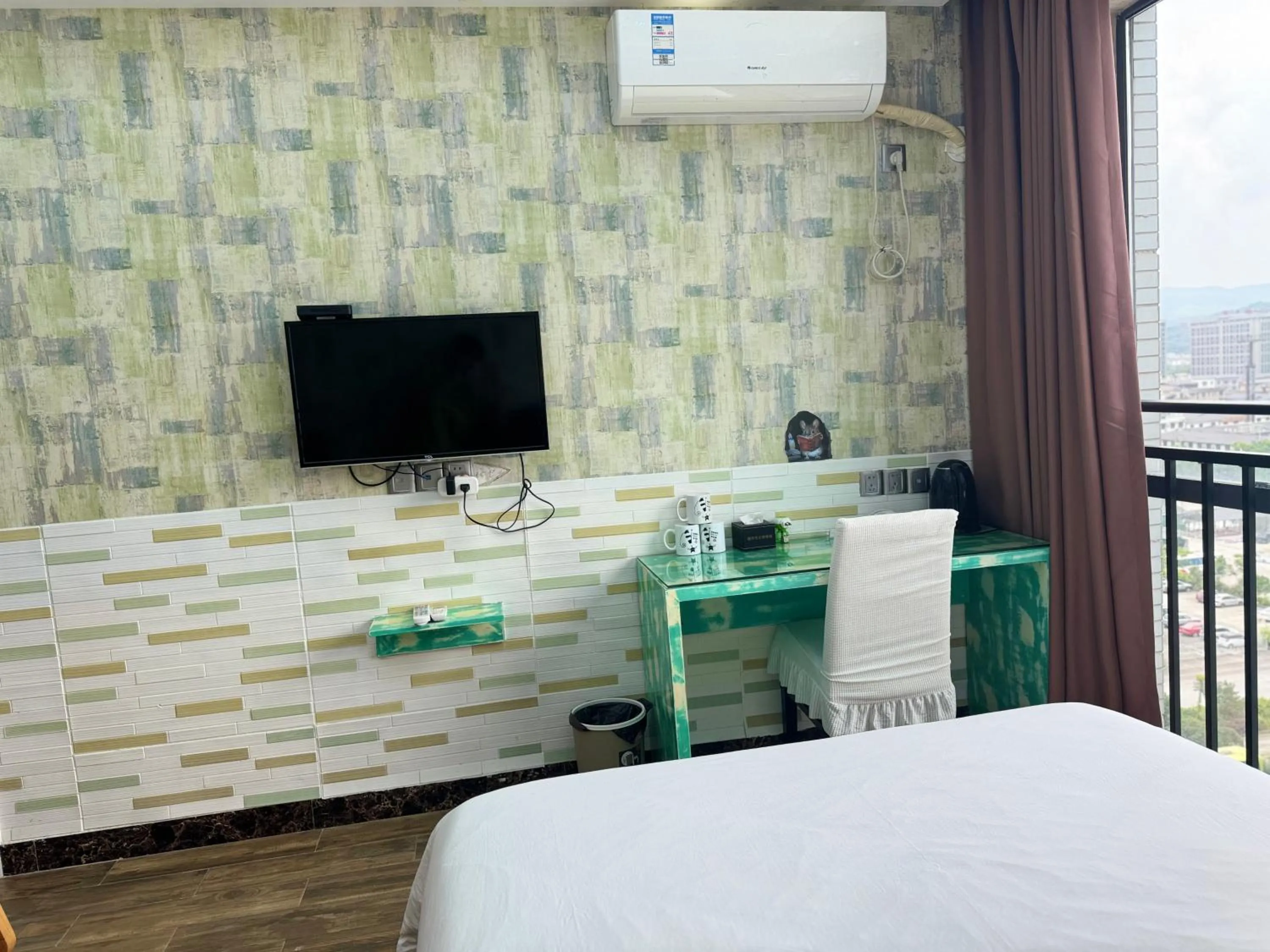 TV and multimedia, Bed in Zhangjiajie Cat Theme Inn