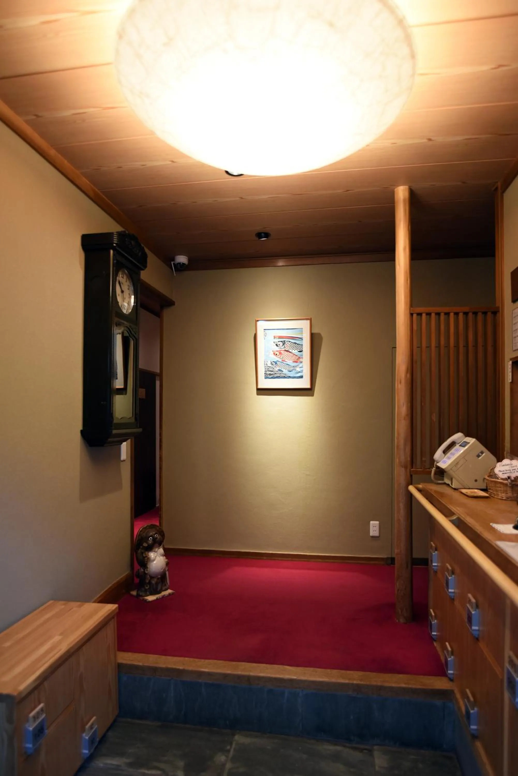 Lobby or reception in Ryokan Sansuiso