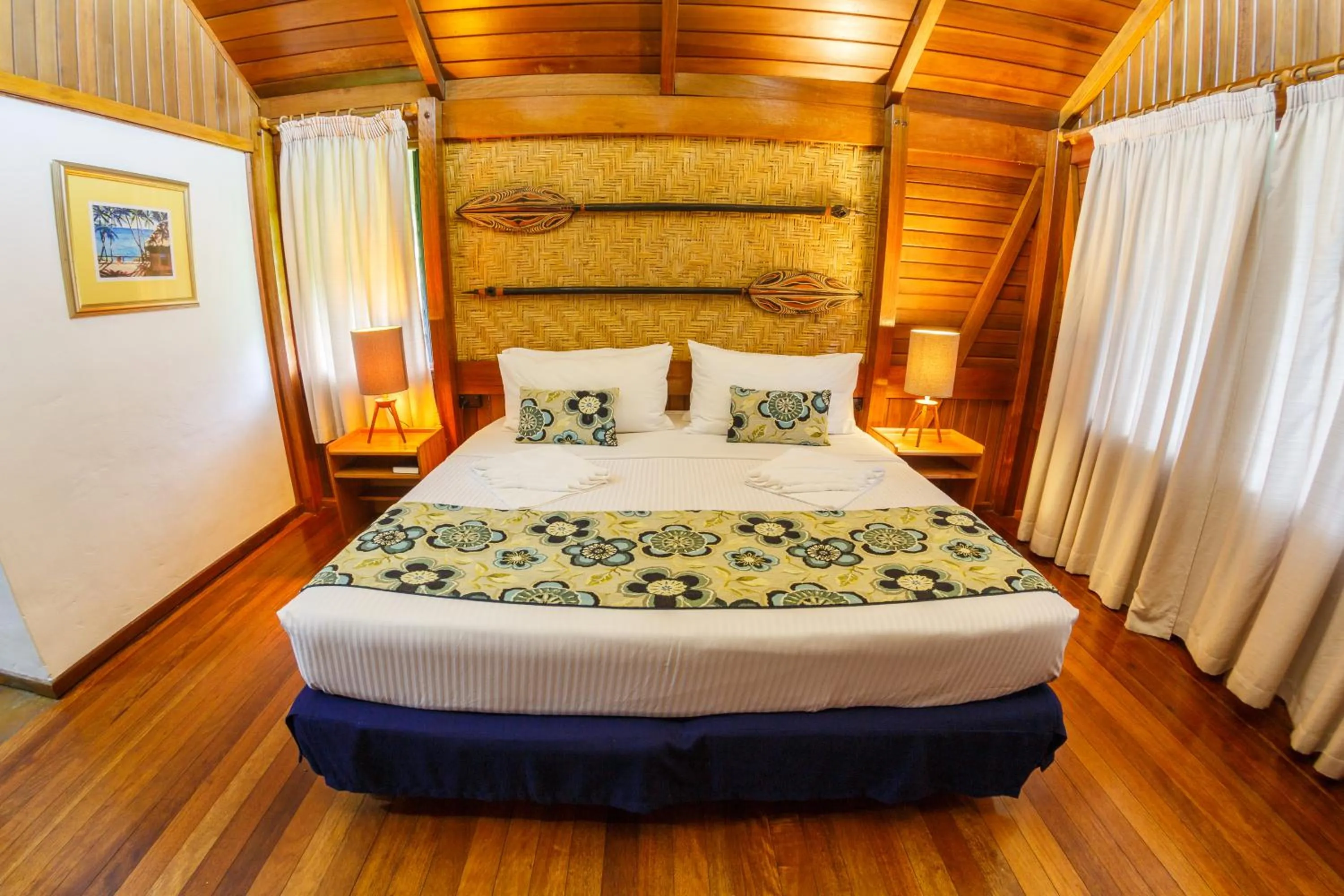 Bedroom, Bed in Kokopo Beach Bungalow Resort
