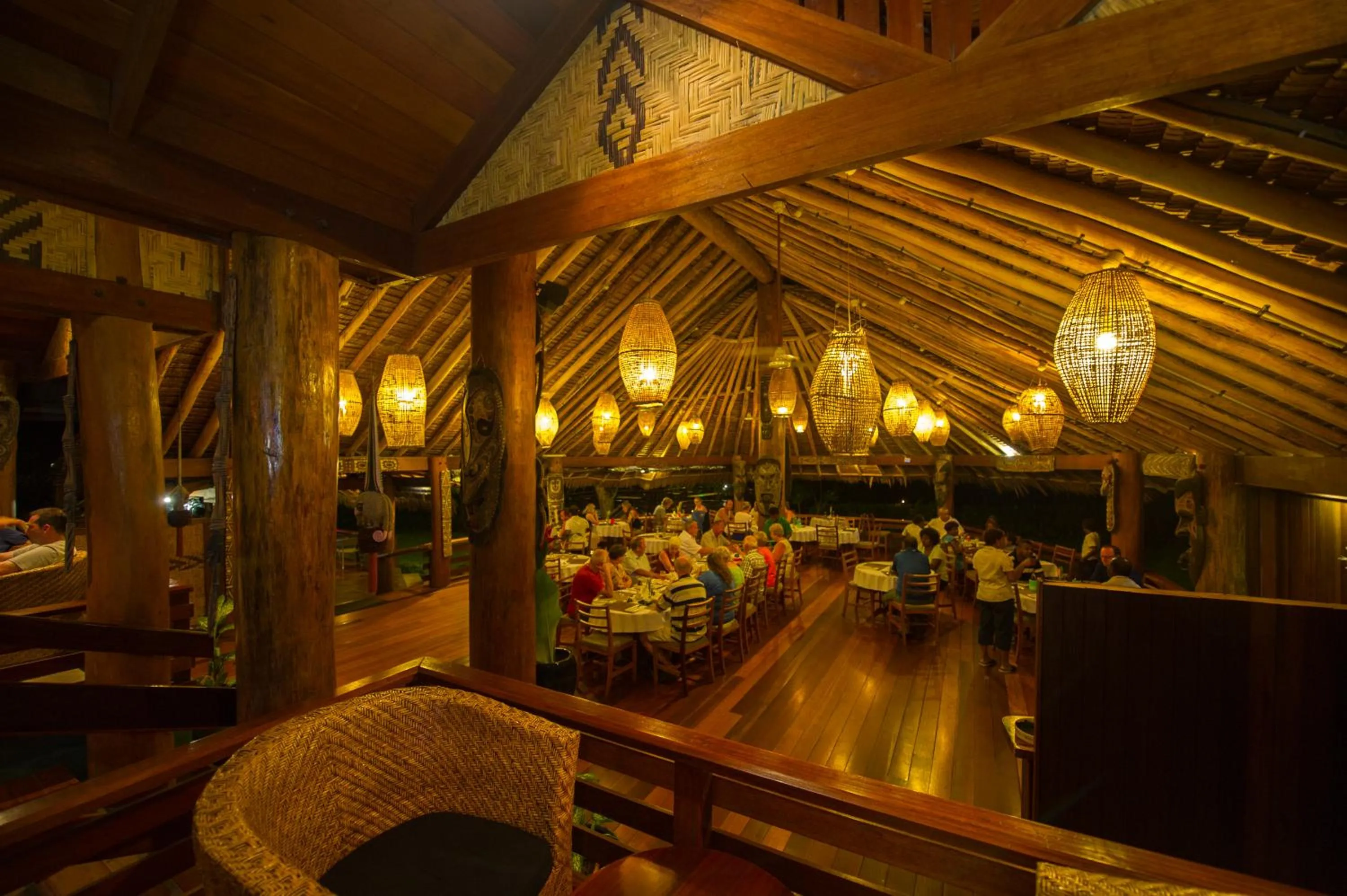 Restaurant/places to eat in Kokopo Beach Bungalow Resort