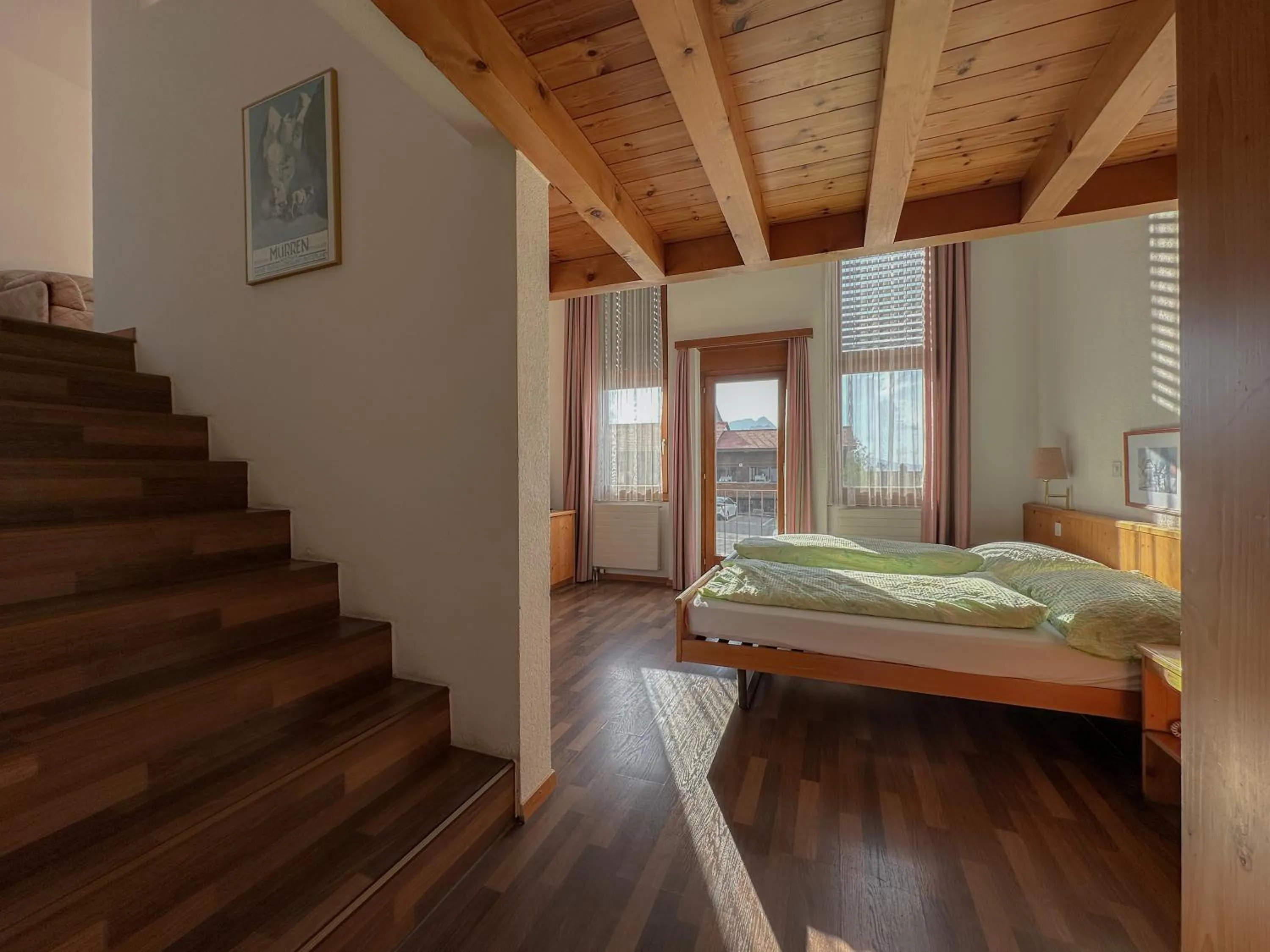 Photo of the whole room, Bed in Hotel Aeschi Park