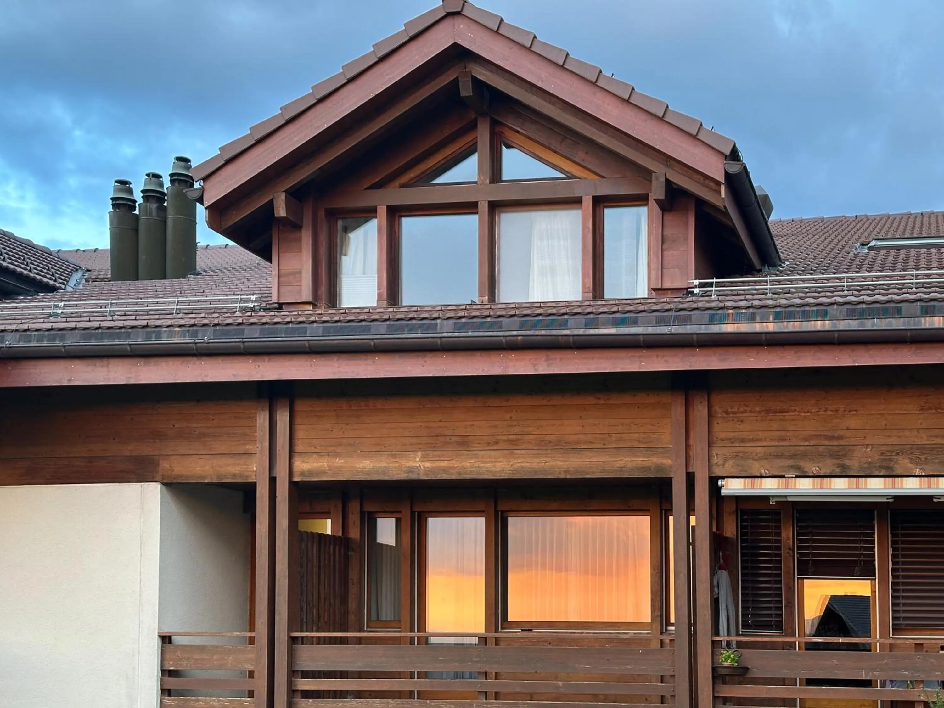 Property building in Hotel Aeschi Park